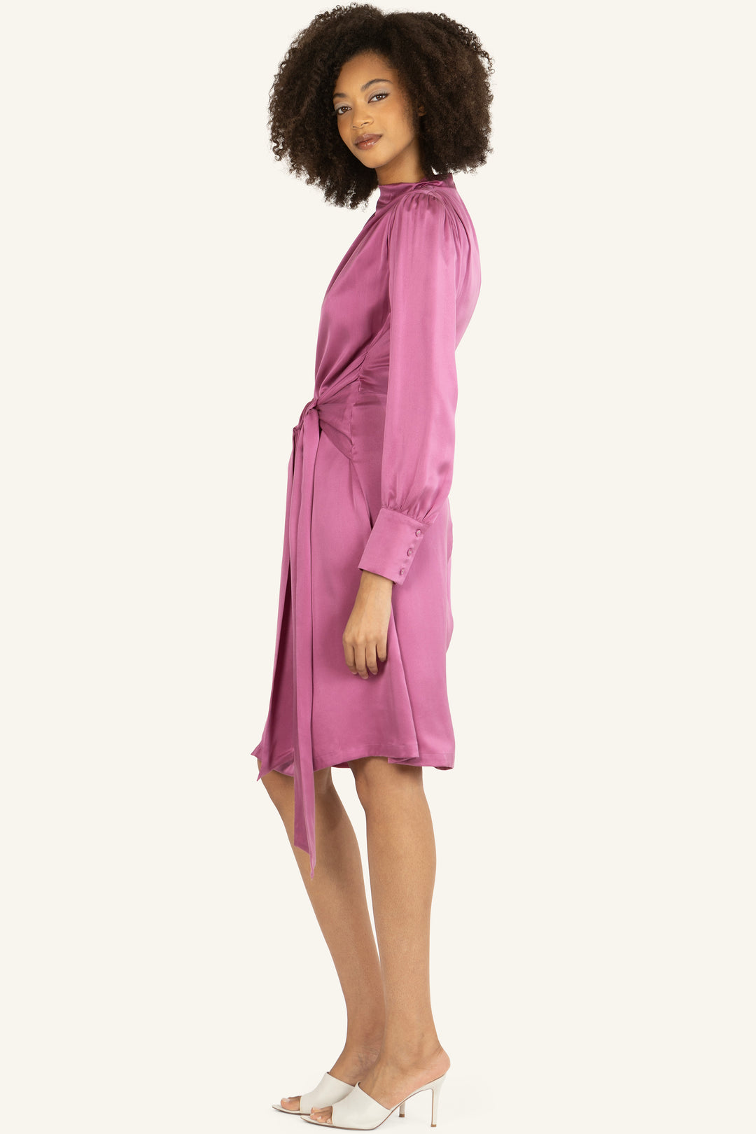 Mina Dress - 100% Organic Sand-Washed Silk