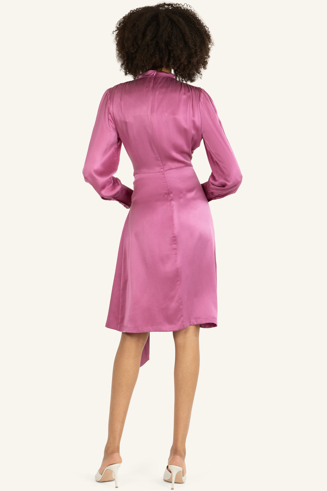 Mina Dress - 100% Organic Sand-Washed Silk