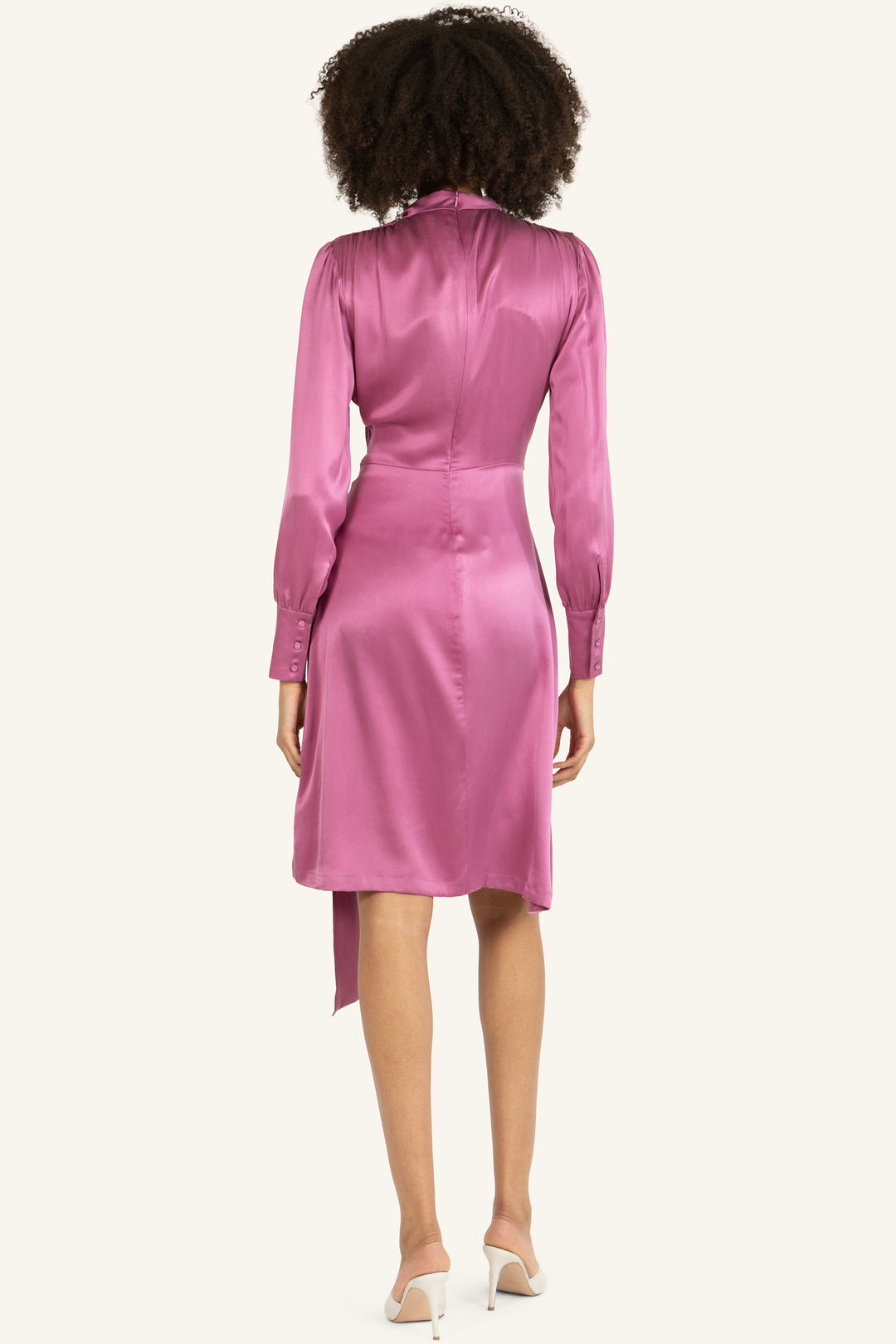 Mina Dress - 100% Organic Sand-Washed Silk