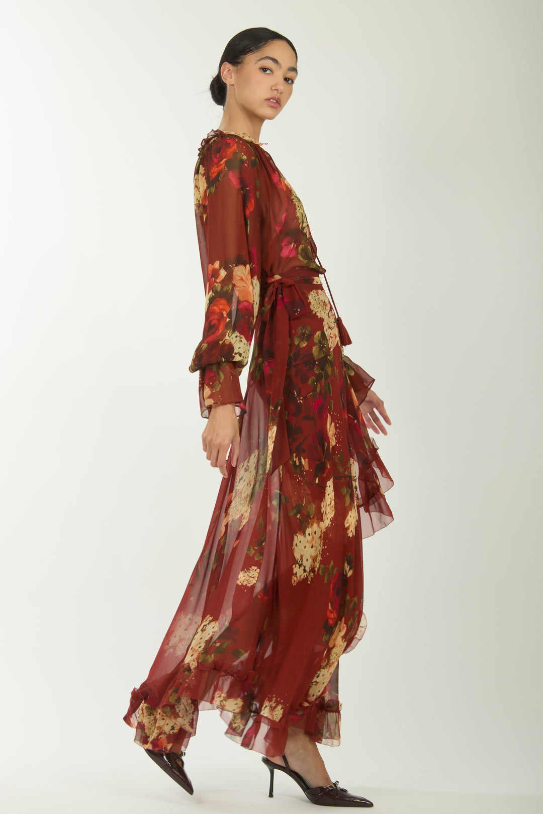 Murray Blouse - 100% Organic Silk Chiffon