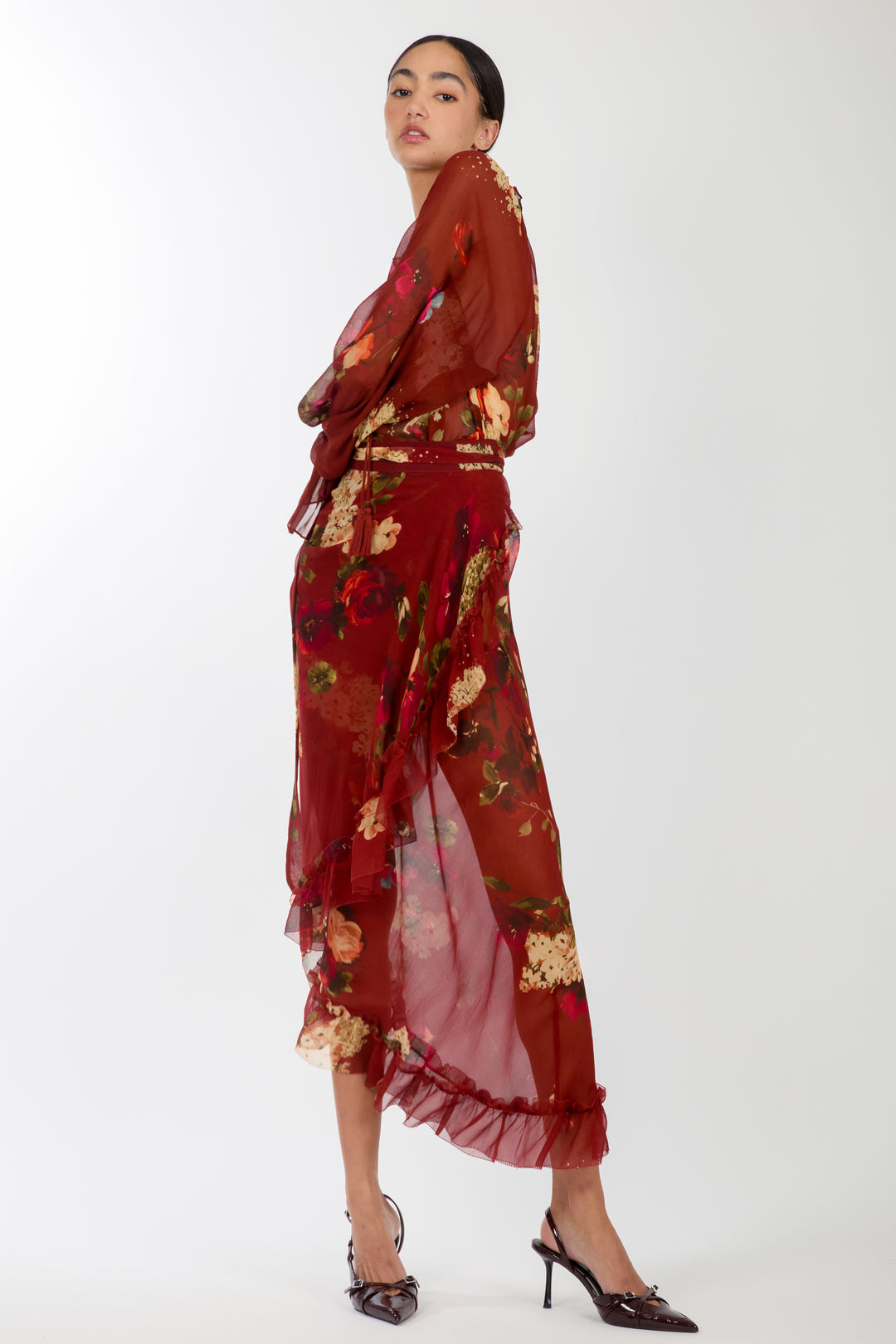 Murray Skirt - 100% Organic Silk Chiffon