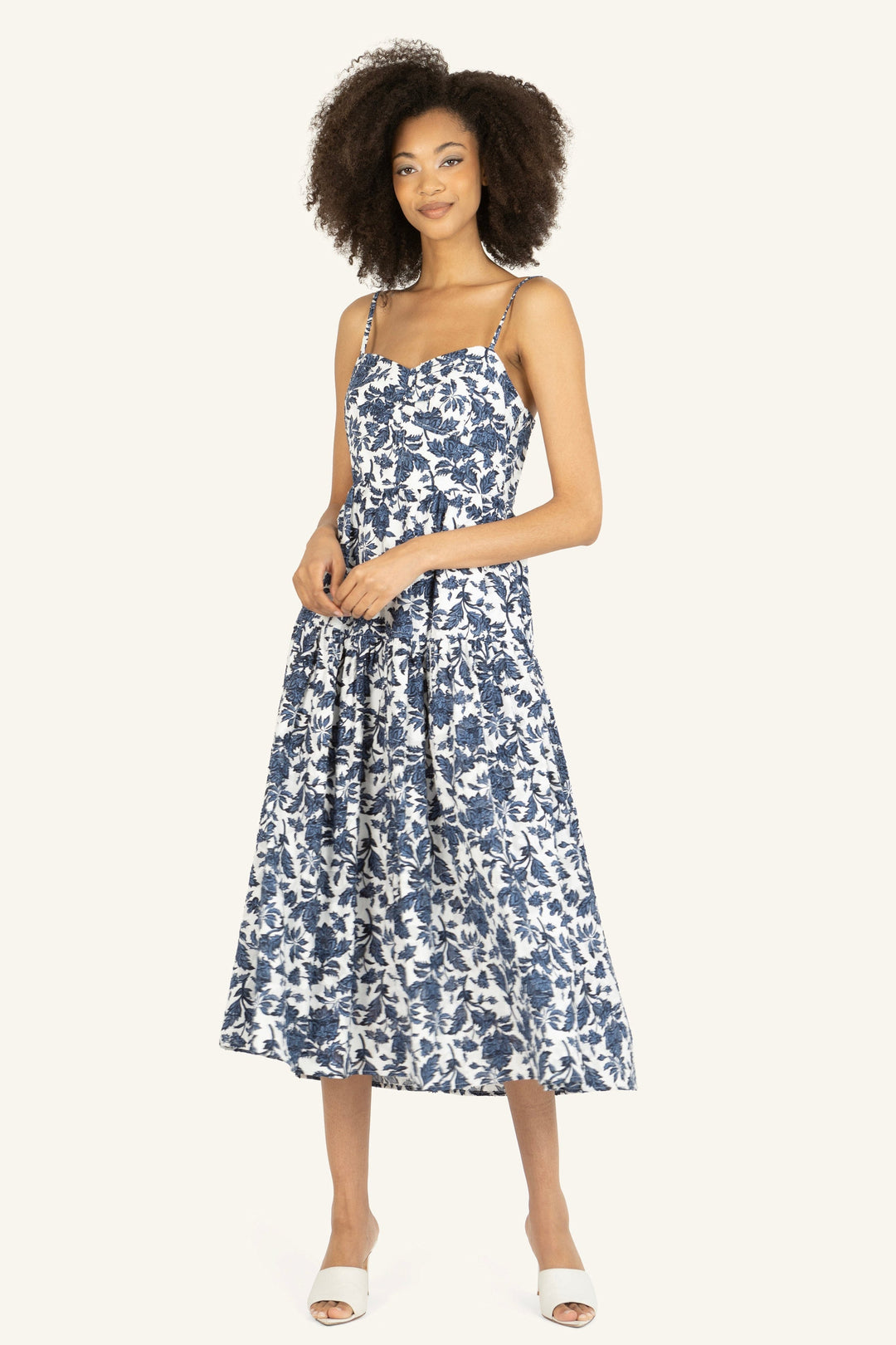 cotton jacquard dress lodie Cotton Jacquard Maxi Ecru / L