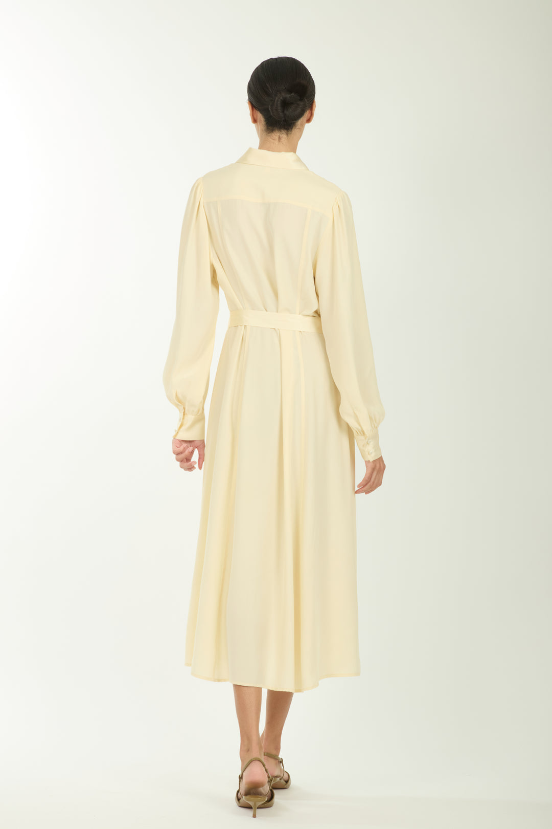 Nila Dress - 100% Organic Sand-Washed Silk