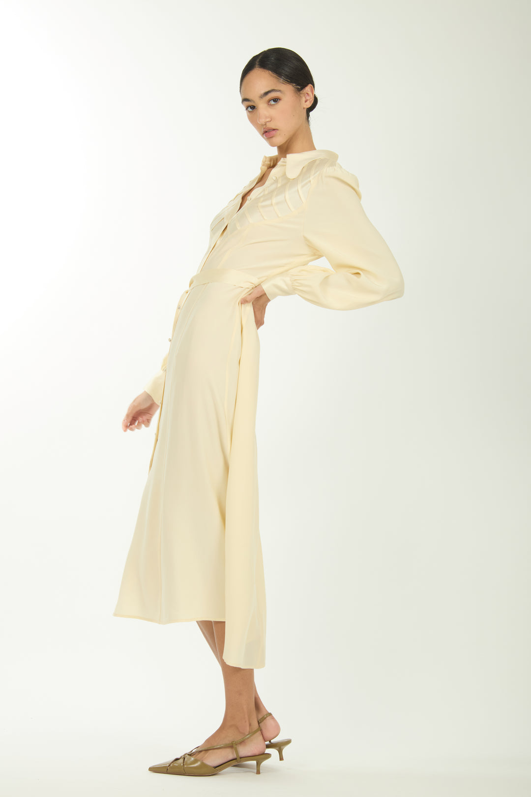 Nila Dress - 100% Organic Sand-Washed Silk