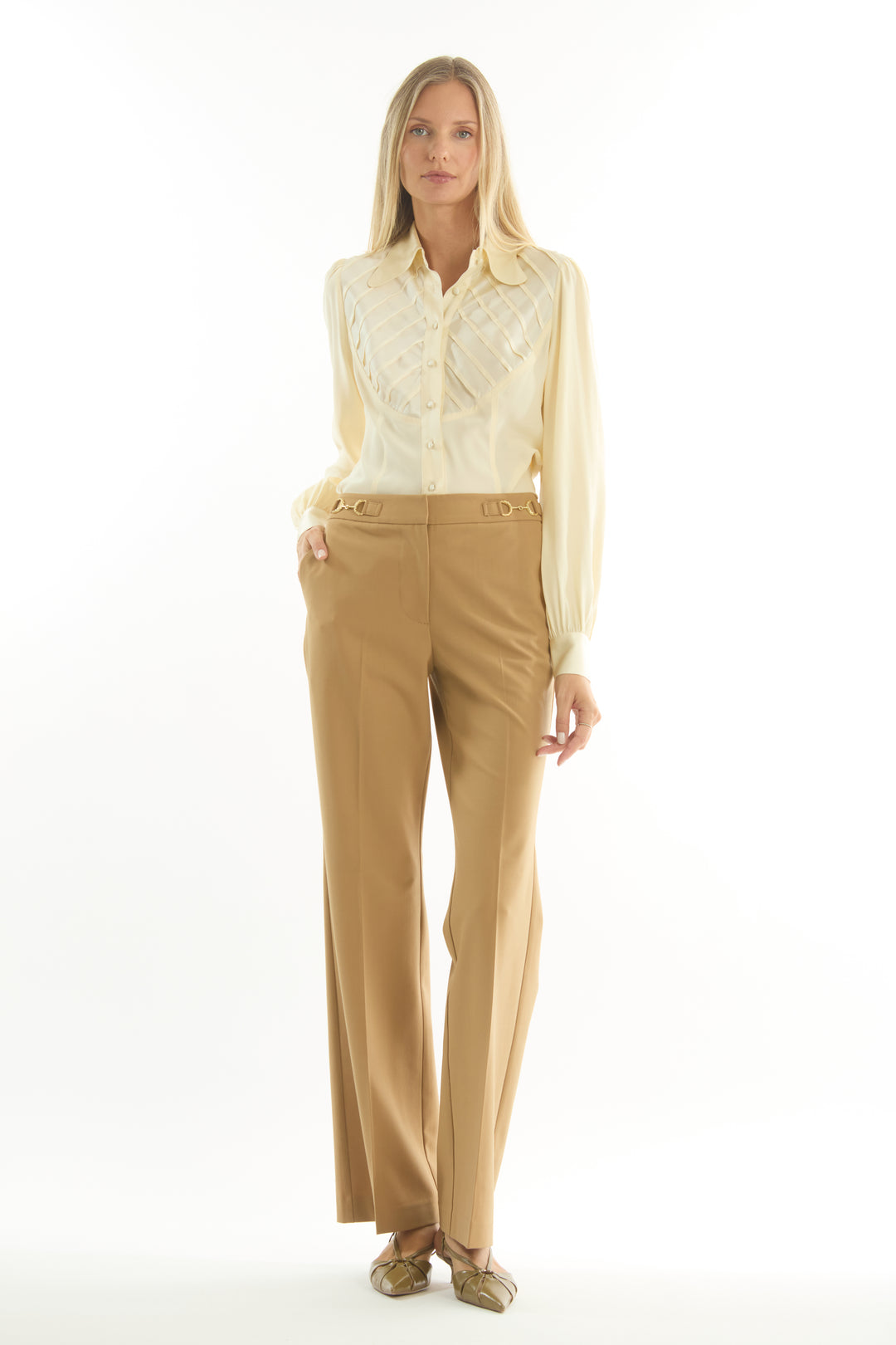 Nila Blouse - 100% Organic Sand-Washed Silk