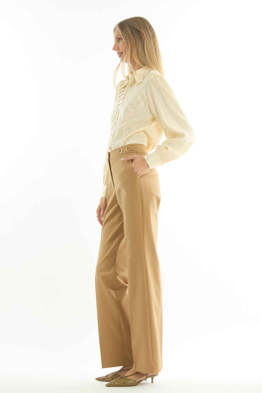 Nila Blouse - 100% Organic Sand-Washed Silk