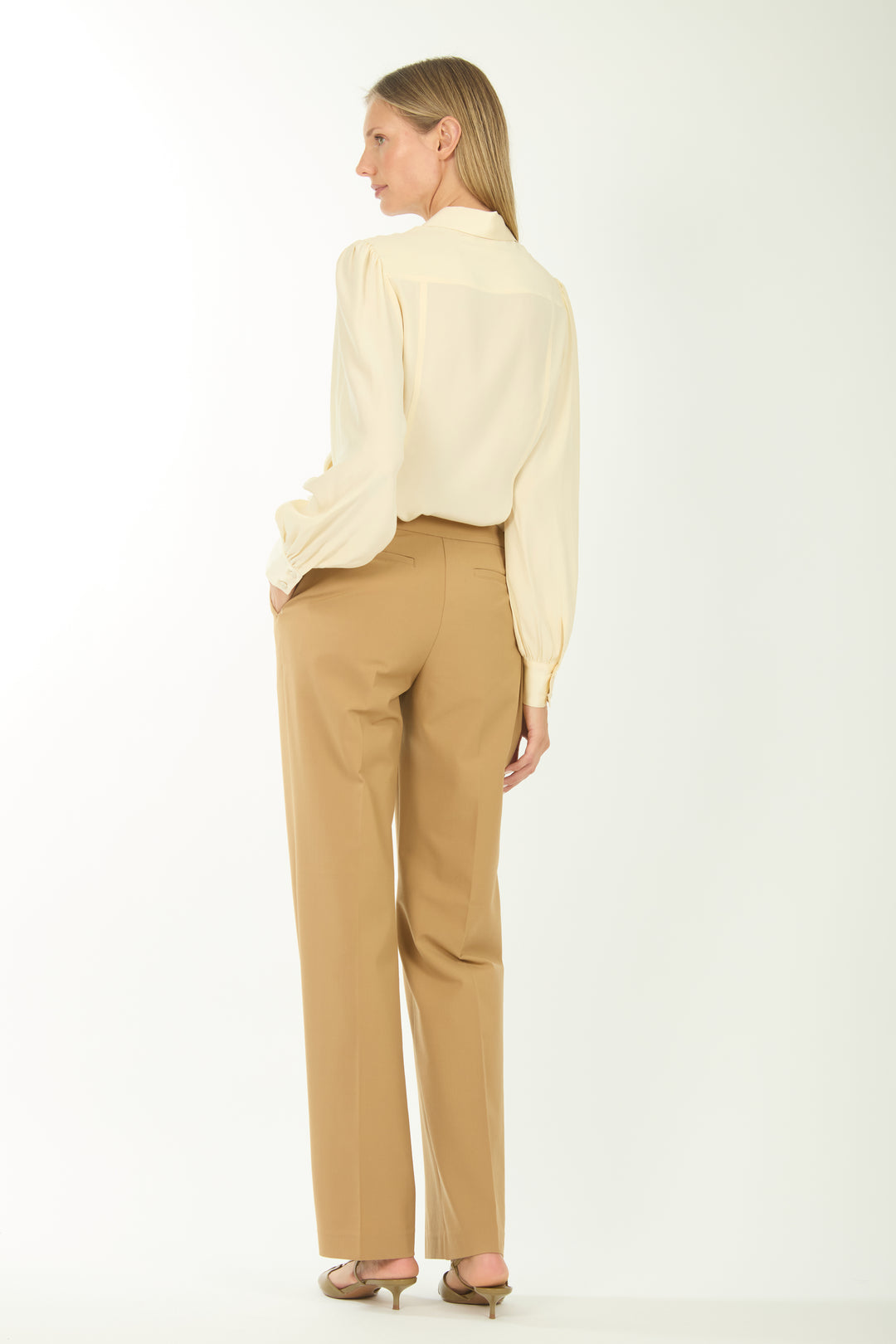 Nila Blouse - 100% Organic Sand-Washed Silk