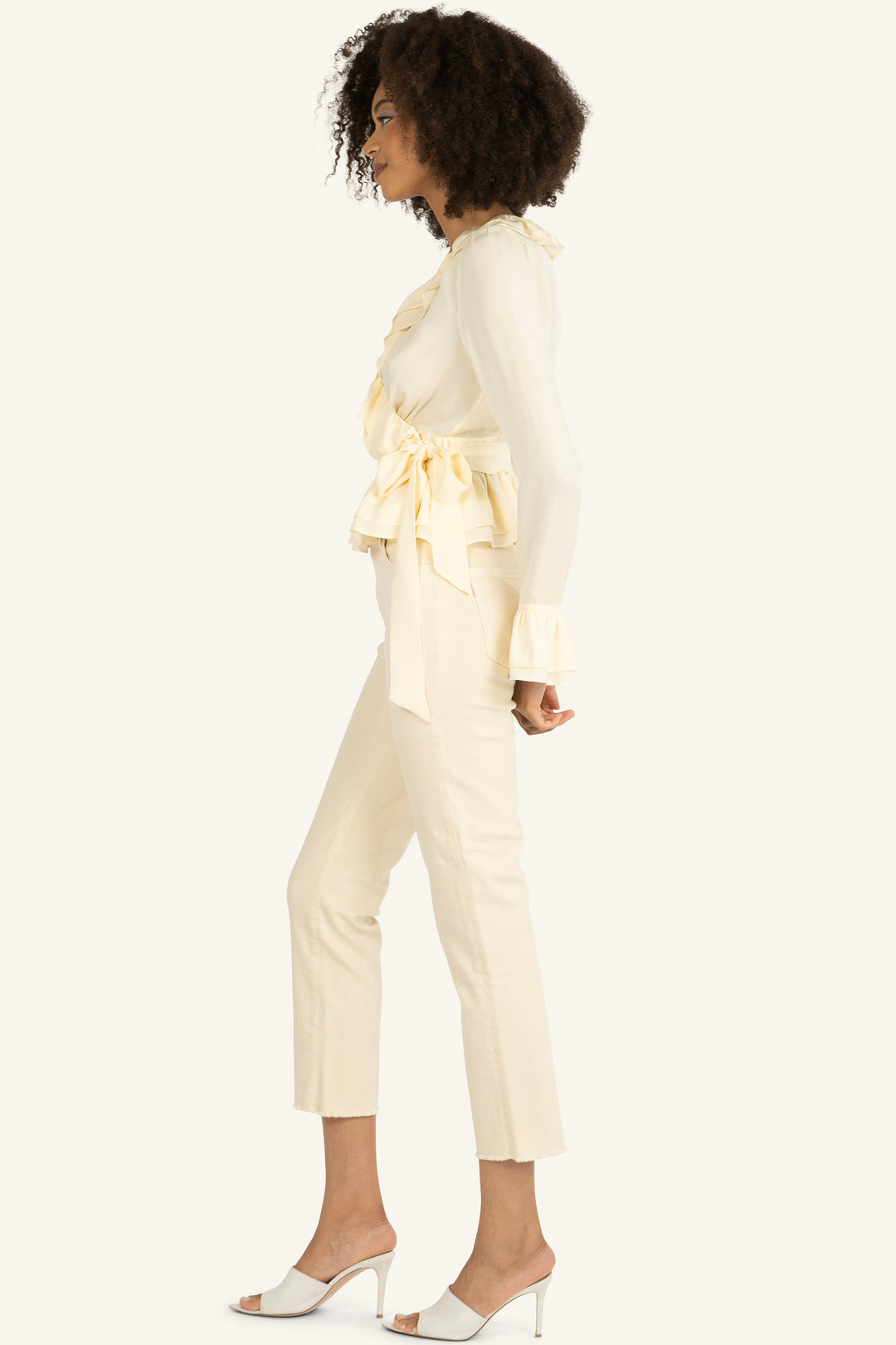 Noelle Blouse - 100% Organic Silk Chiffon