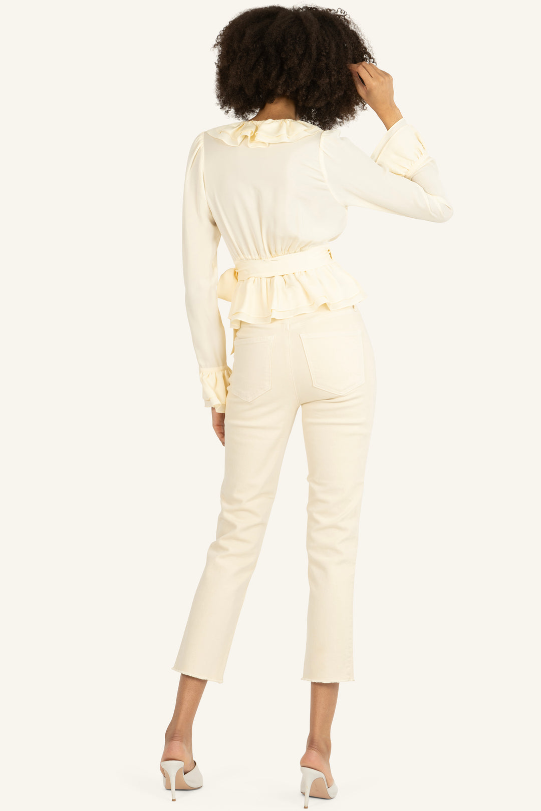 Noelle Blouse - 100% Organic Silk Chiffon
