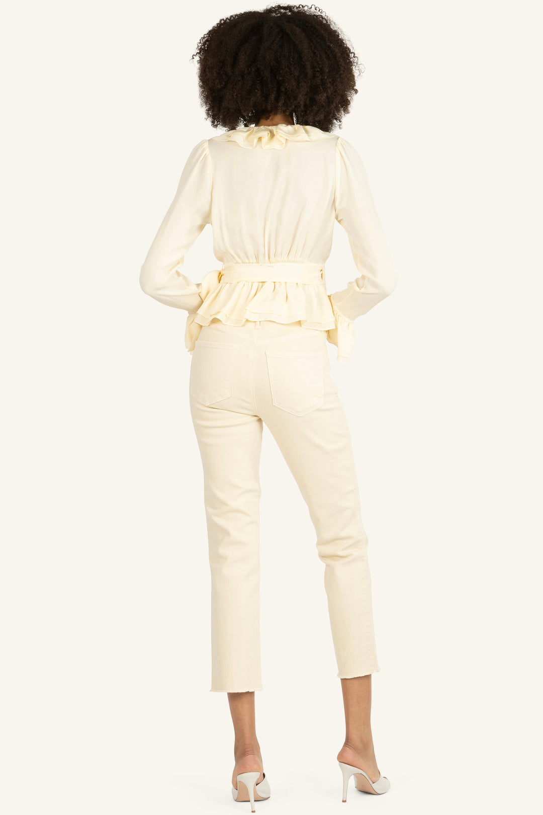 Noelle Blouse - 100% Organic Silk Chiffon
