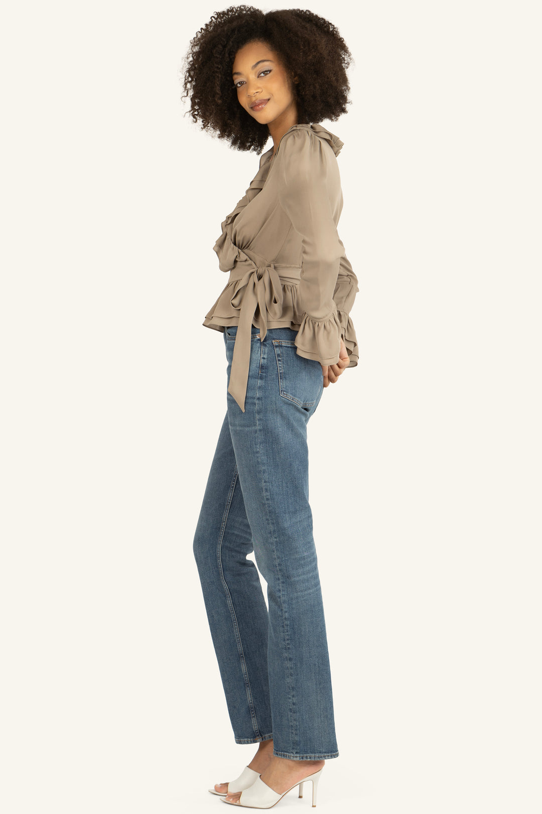 Noelle Blouse - 100% Organic Silk Chiffon