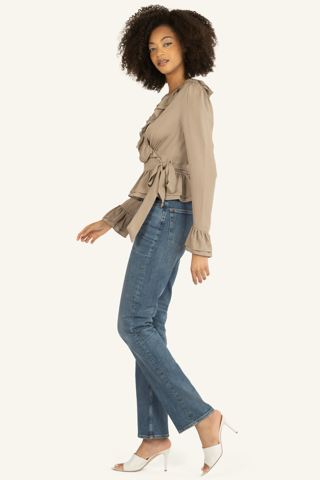 Noelle Blouse - 100% Organic Silk Chiffon