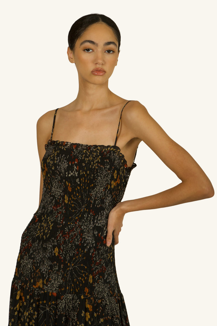 Paulina Dress - Silk Crinkle Chiffon