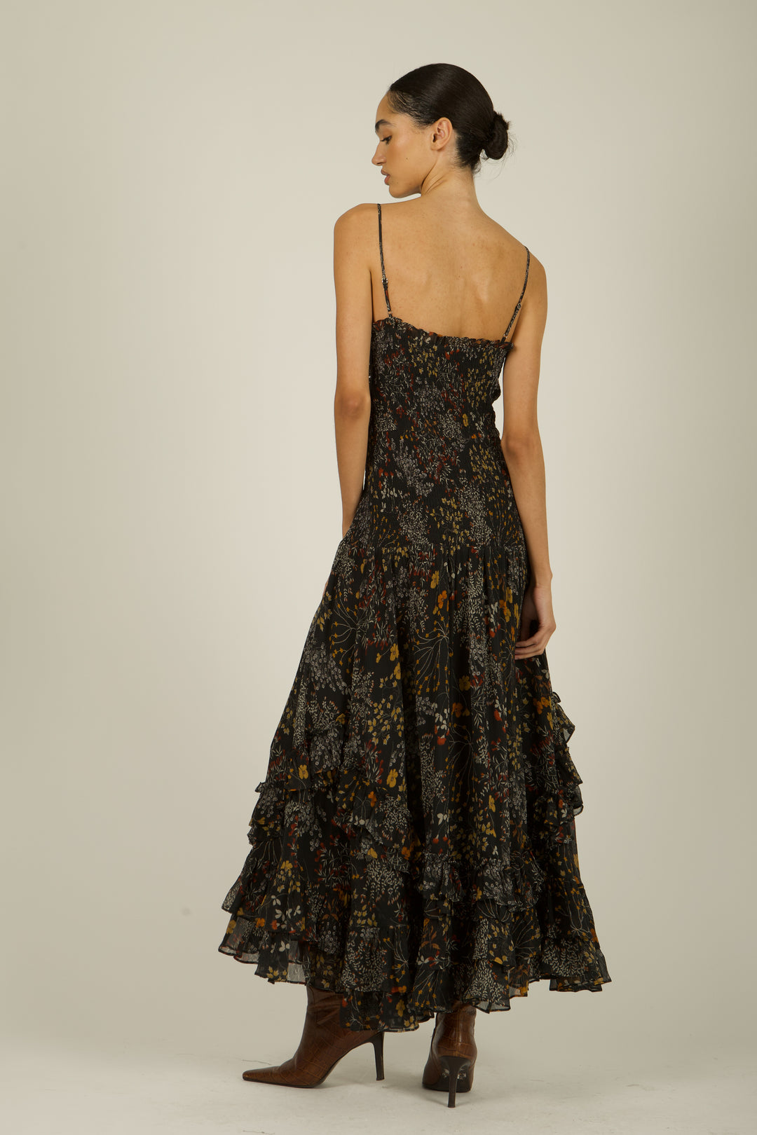 Paulina Dress - Silk Crinkle Chiffon