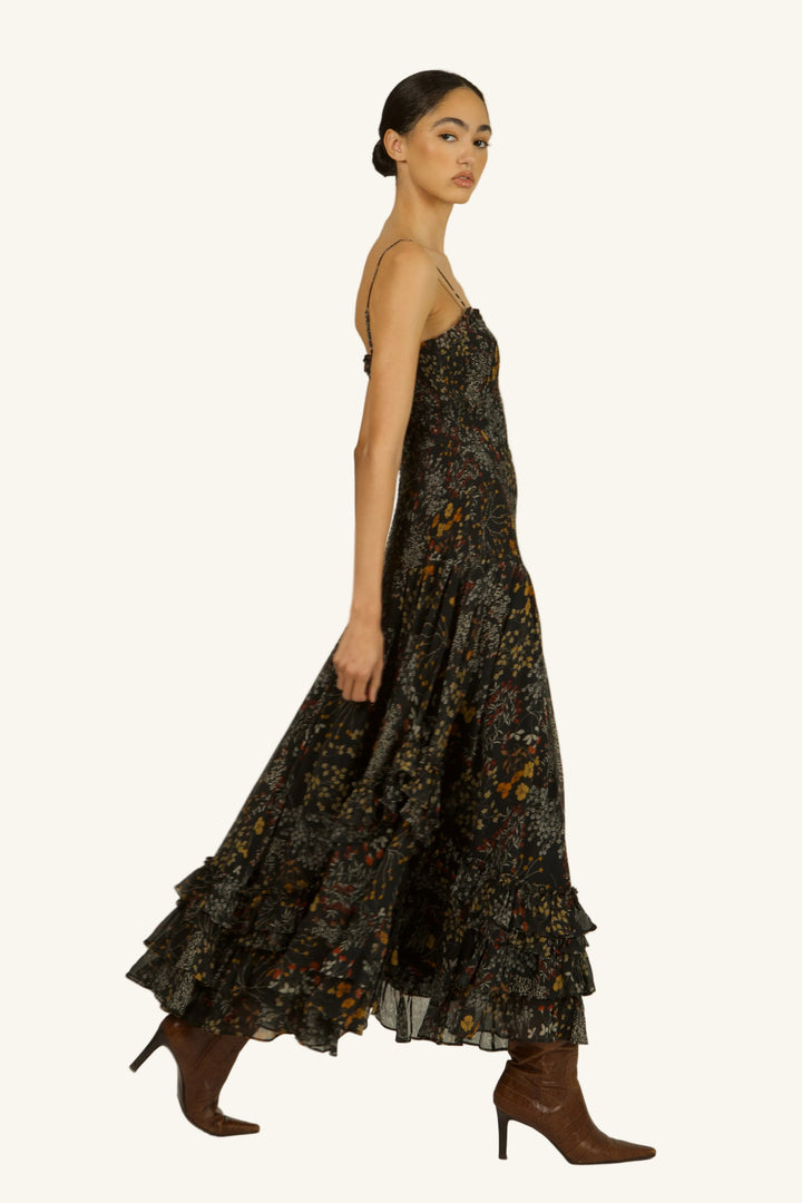 Paulina Dress - Silk Crinkle Chiffon