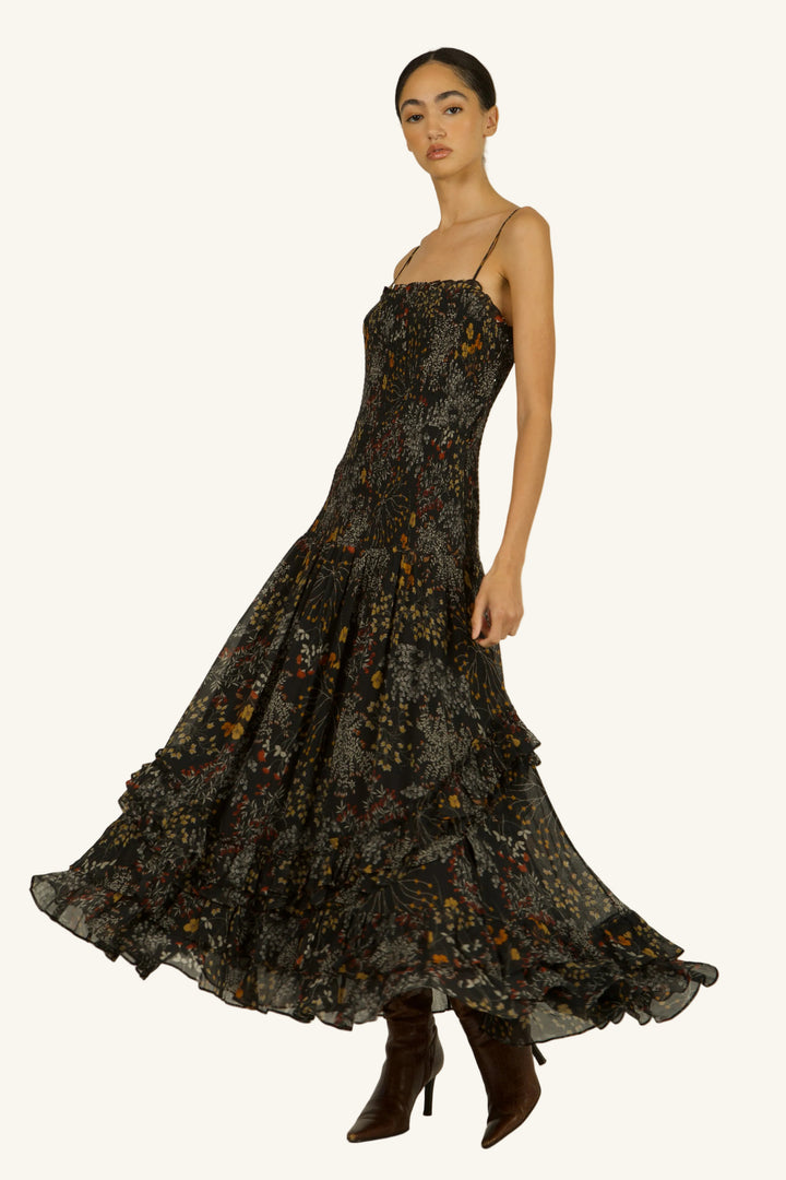 Paulina Dress - Silk Crinkle Chiffon