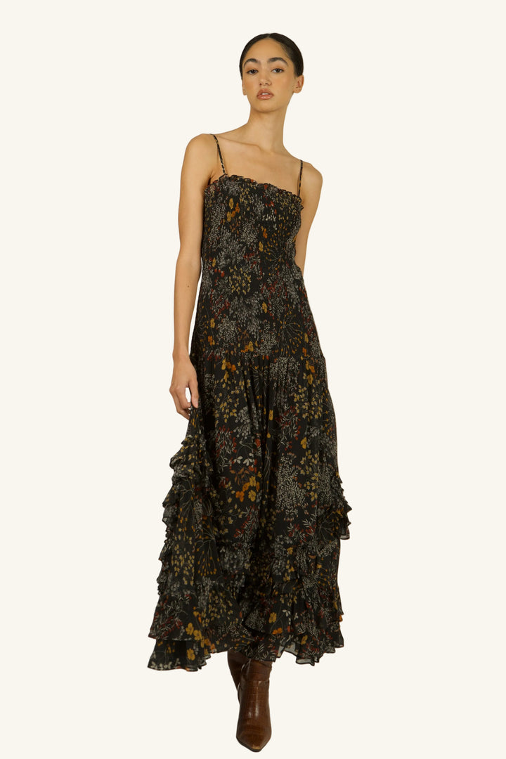 Paulina Dress - Silk Crinkle Chiffon