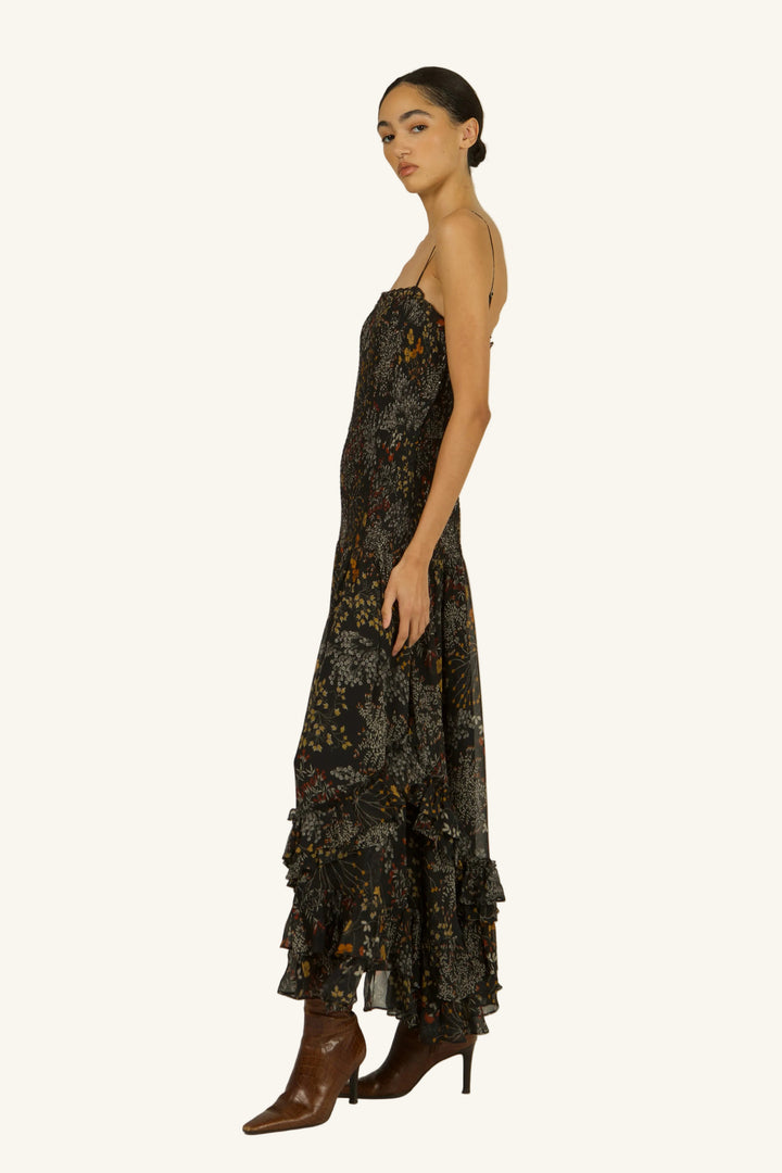 Paulina Dress - Silk Crinkle Chiffon