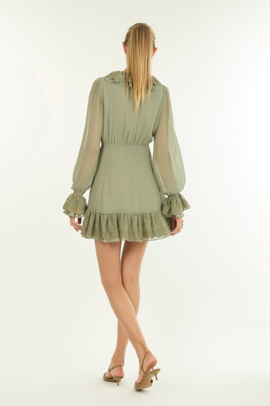 Poet Dress - 100% Organic Silk Chiffon