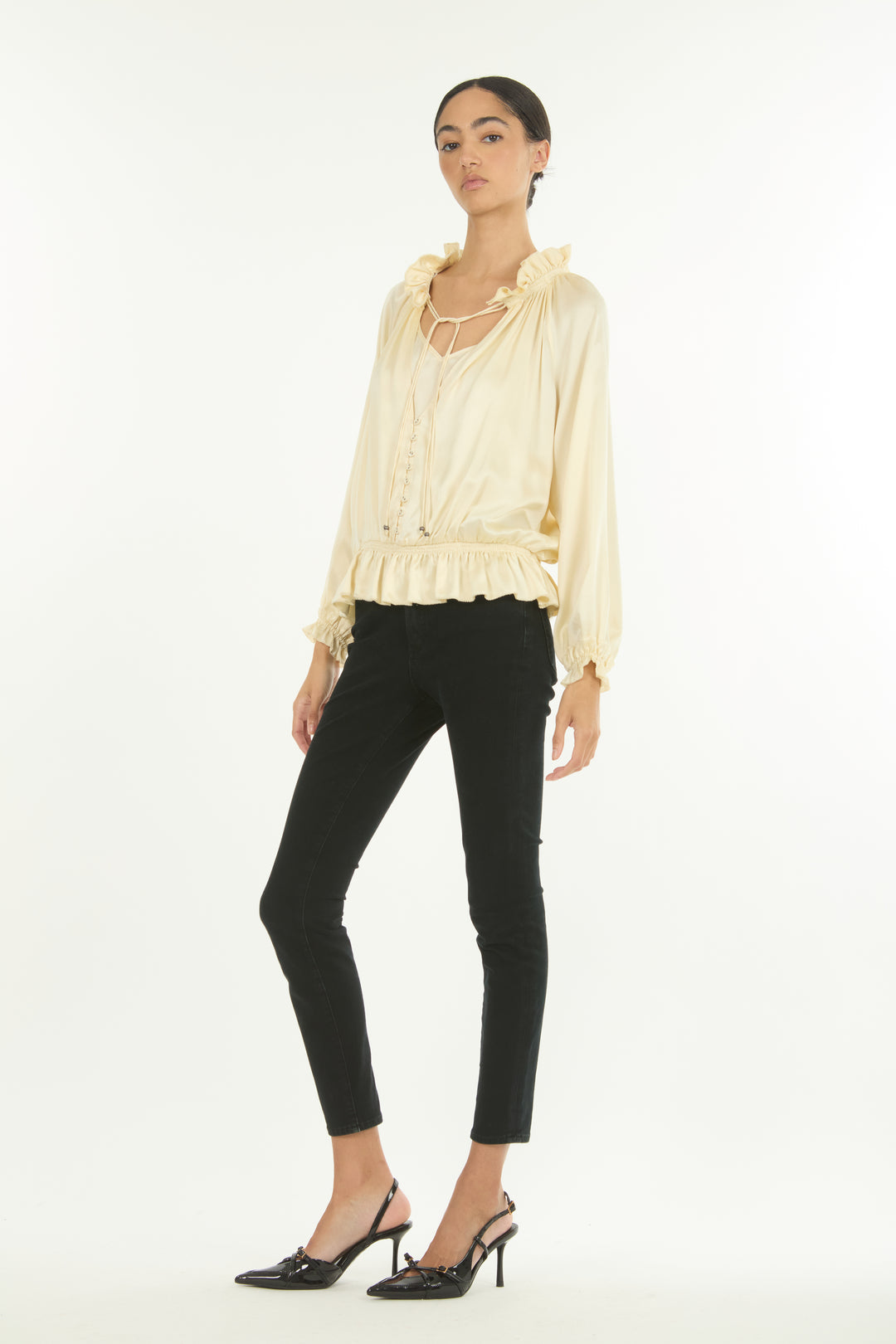 Romane Top - 100% Organic Sand-Washed Silk