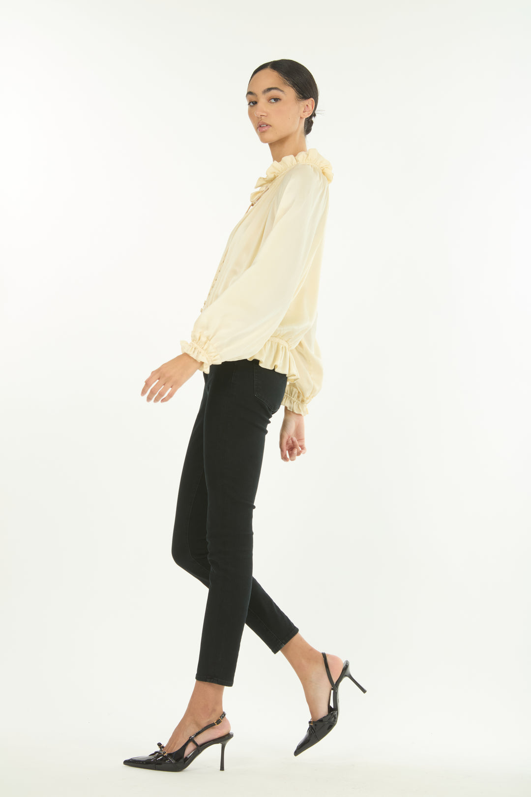 Romane Top - 100% Organic Sand-Washed Silk