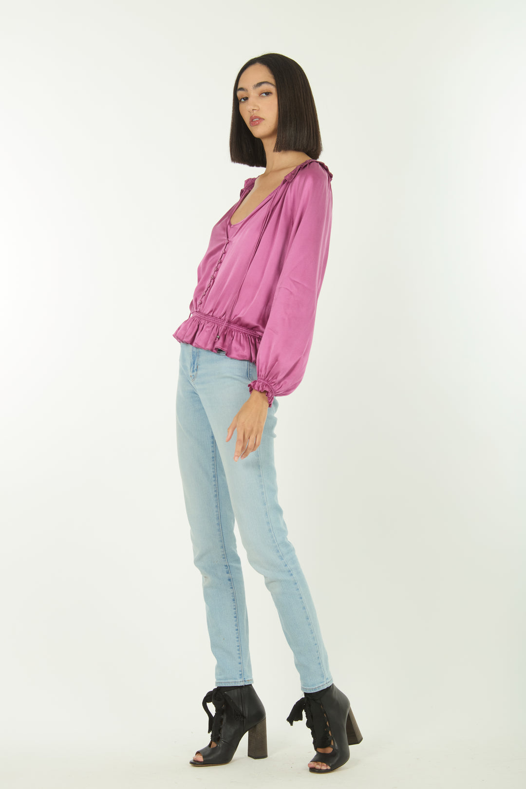 Romane Top - 100% Organic Sand-Washed Silk