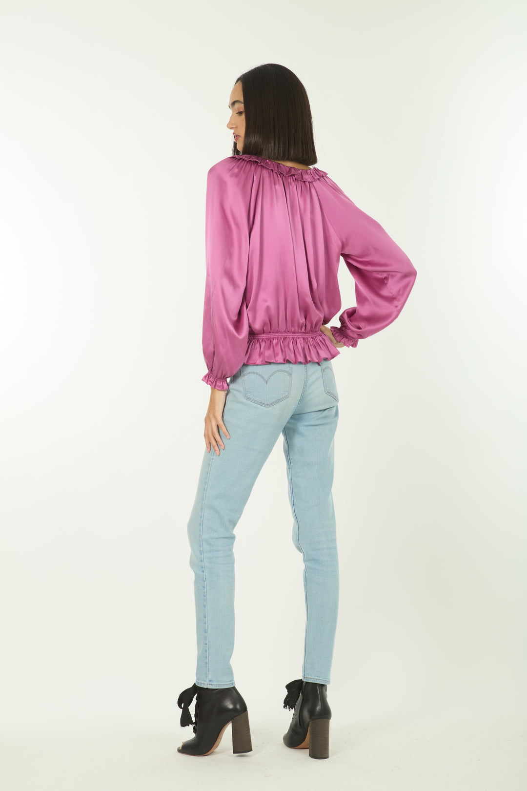 Romane Top - 100% Organic Sand-Washed Silk