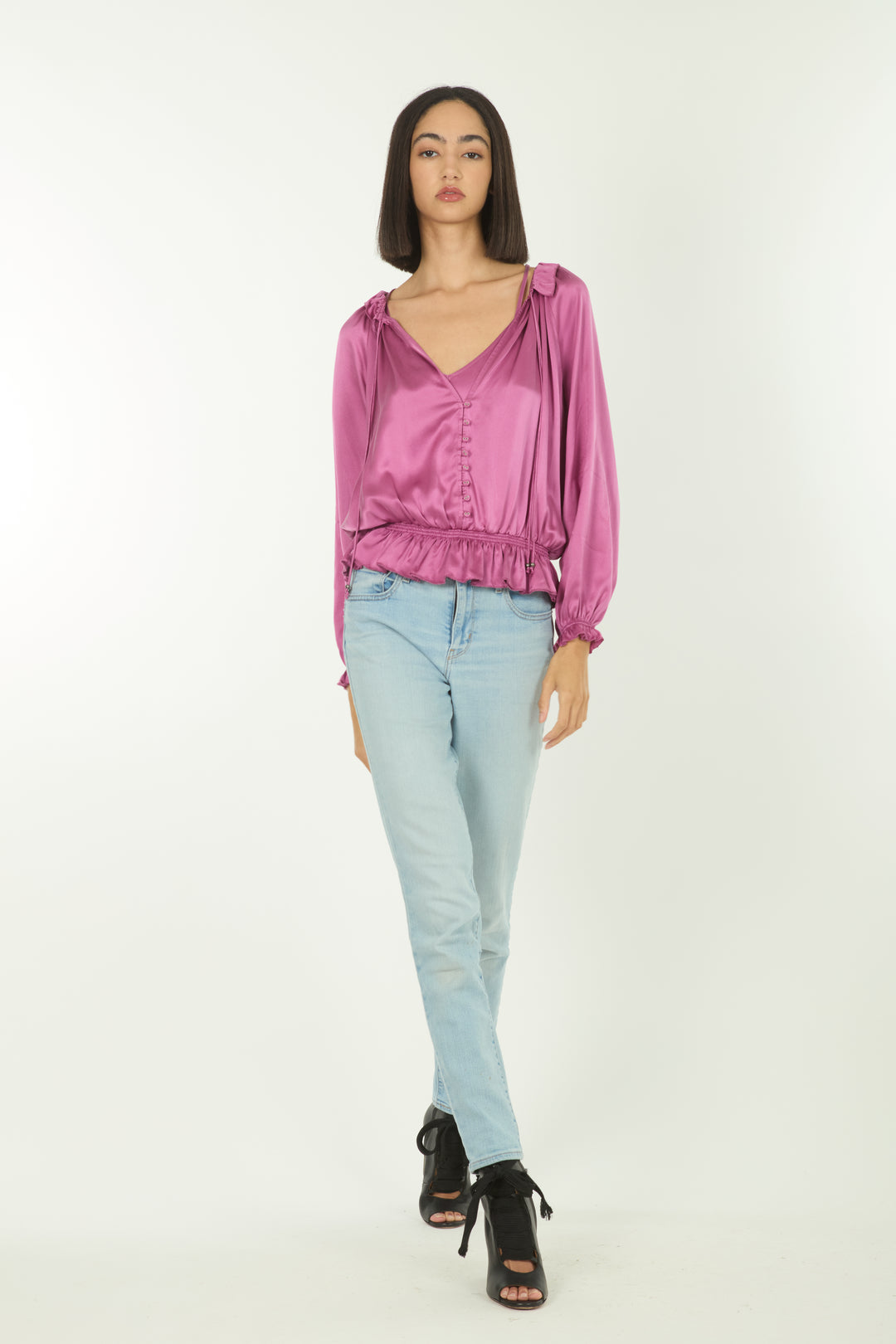 Romane Top - 100% Organic Sand-Washed Silk