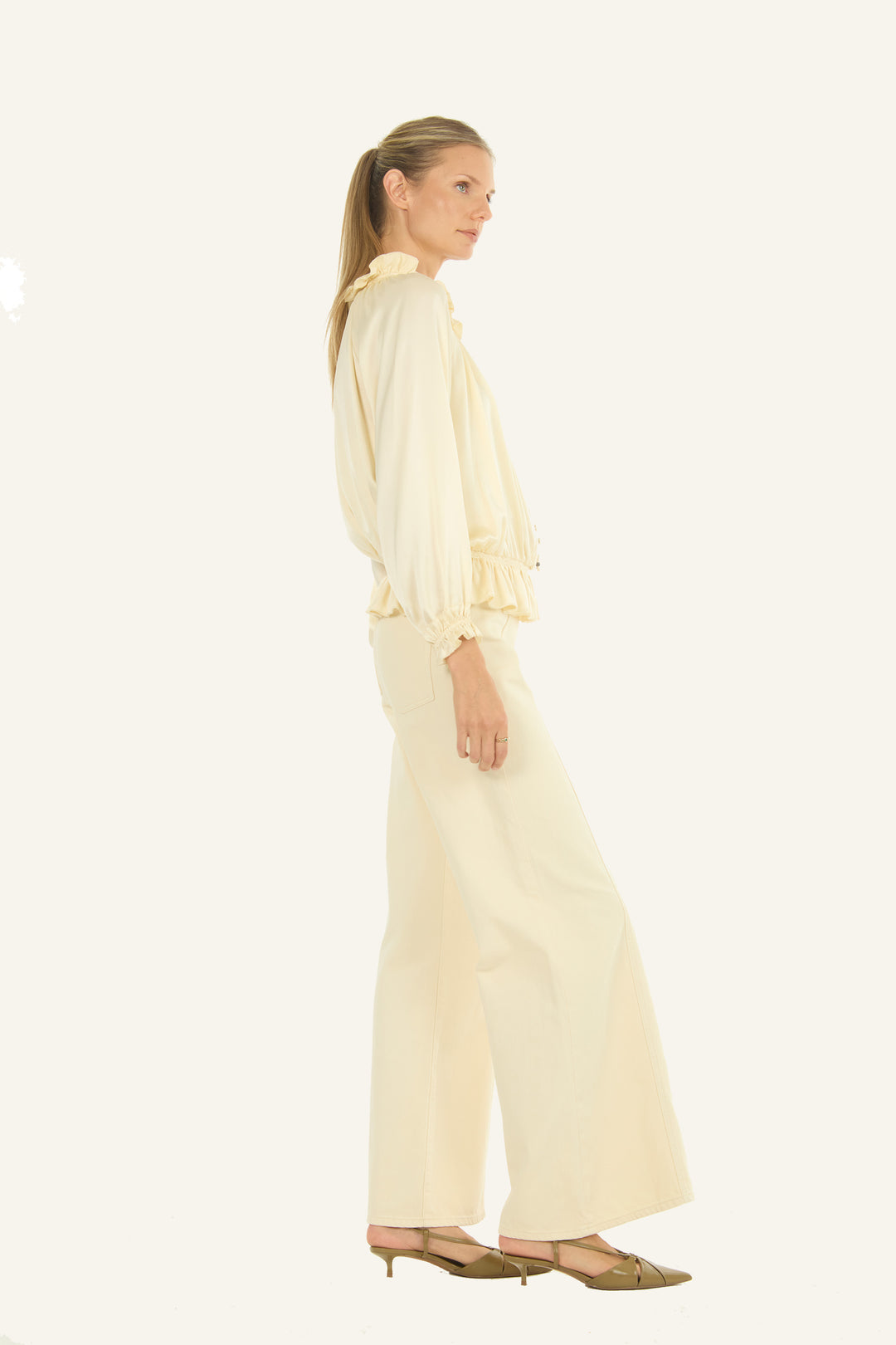 Romane Top - 100% Organic Sand-Washed Silk