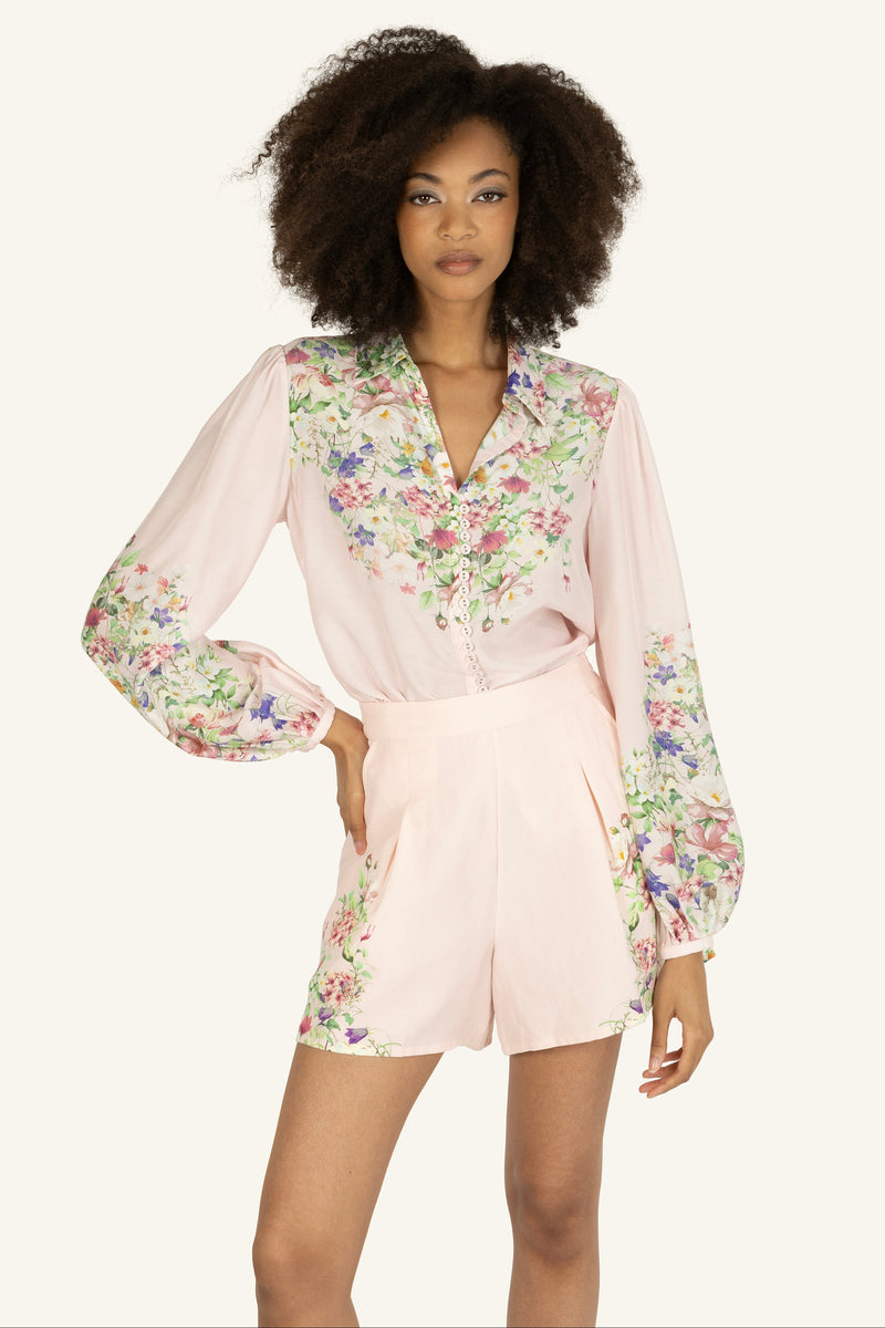 Rose Blouse - Silk & Cotton