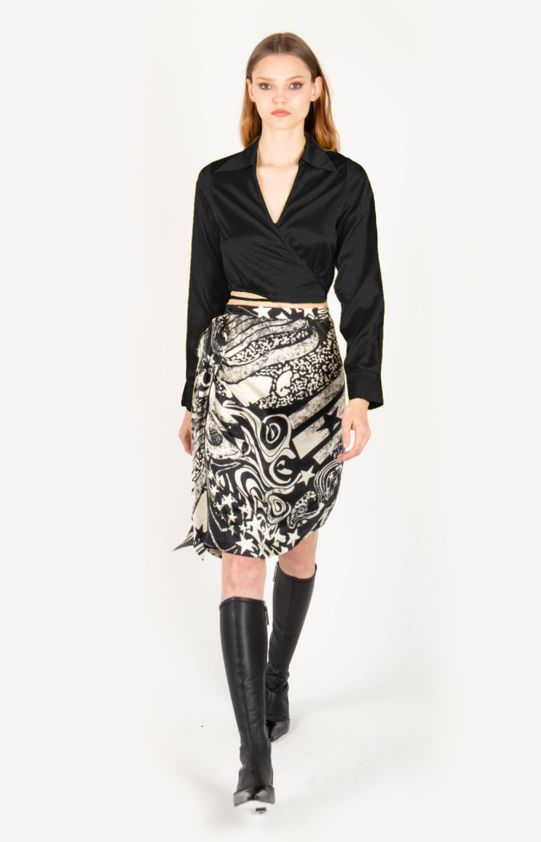 Joni Skirt - 100% Silk