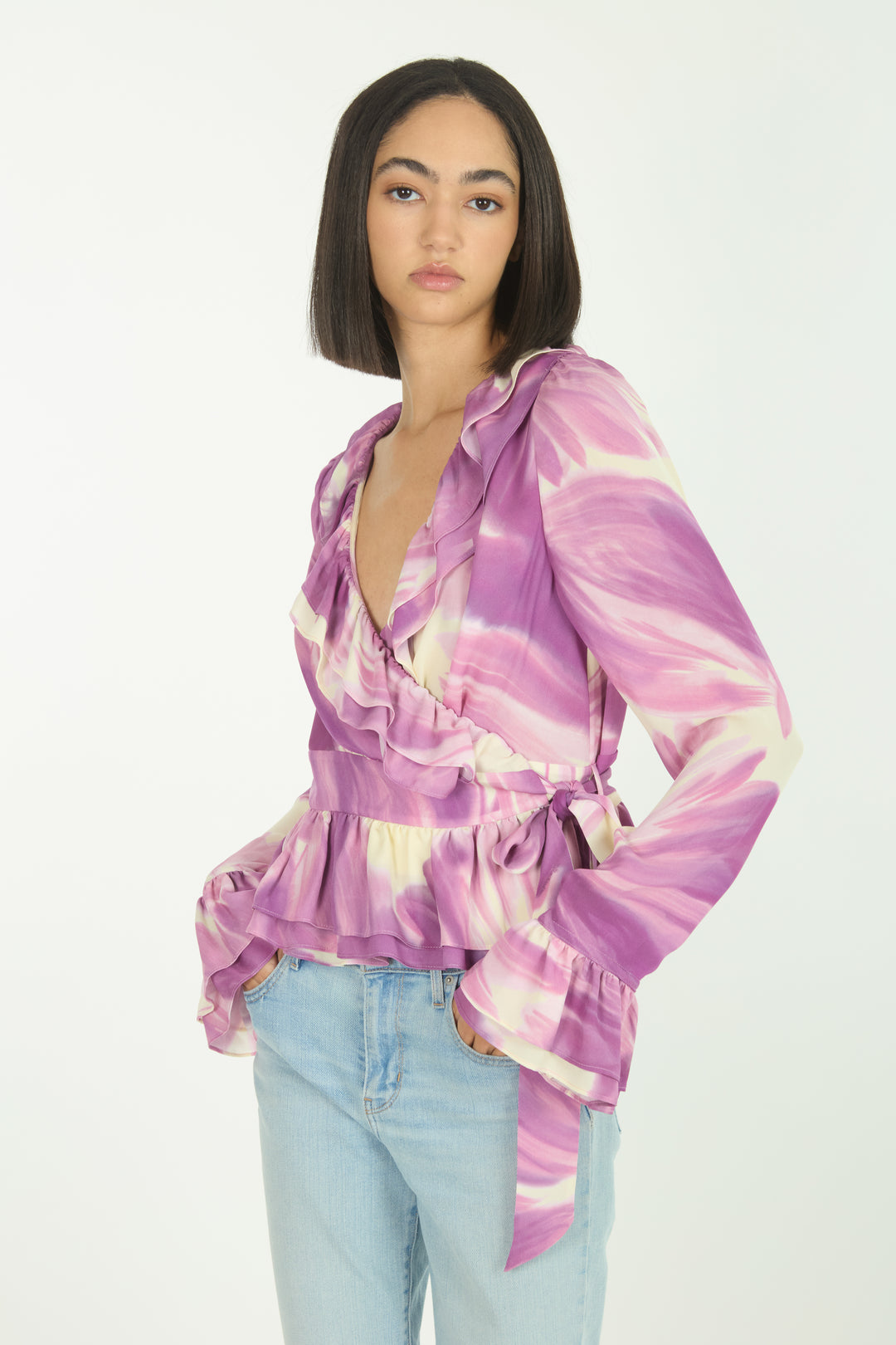Bessie Blouse - Silk Double Georgette