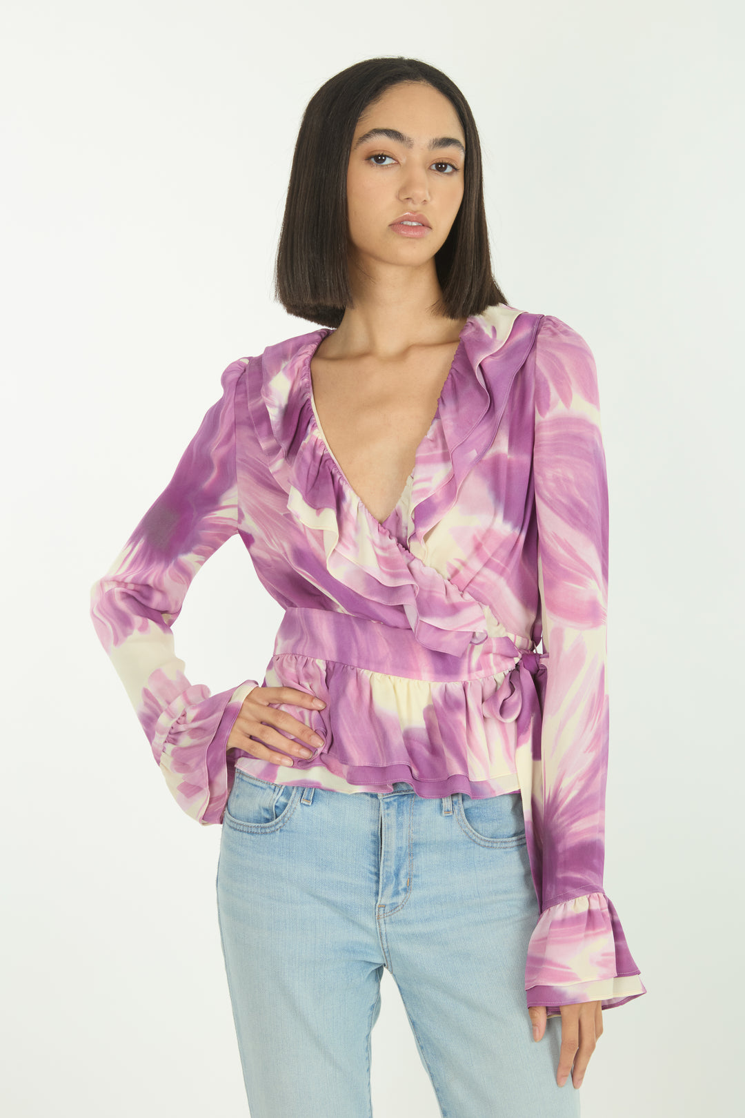 Bessie Blouse - Silk Double Georgette