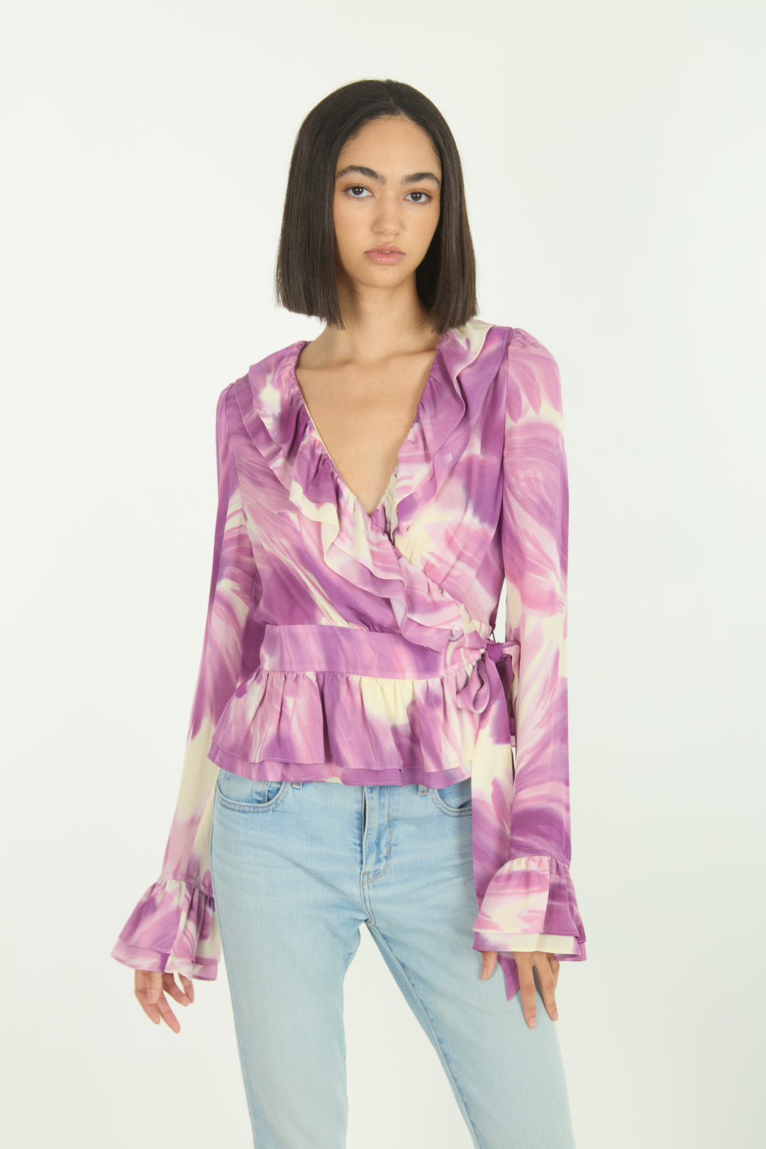 Bessie Blouse - Silk Double Georgette