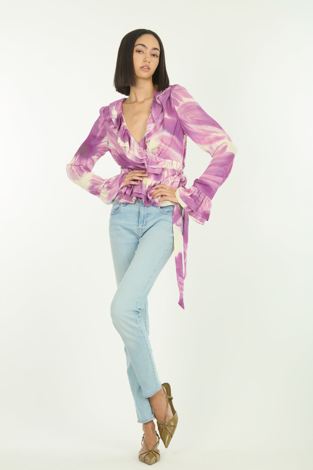 Bessie Blouse - Silk Double Georgette