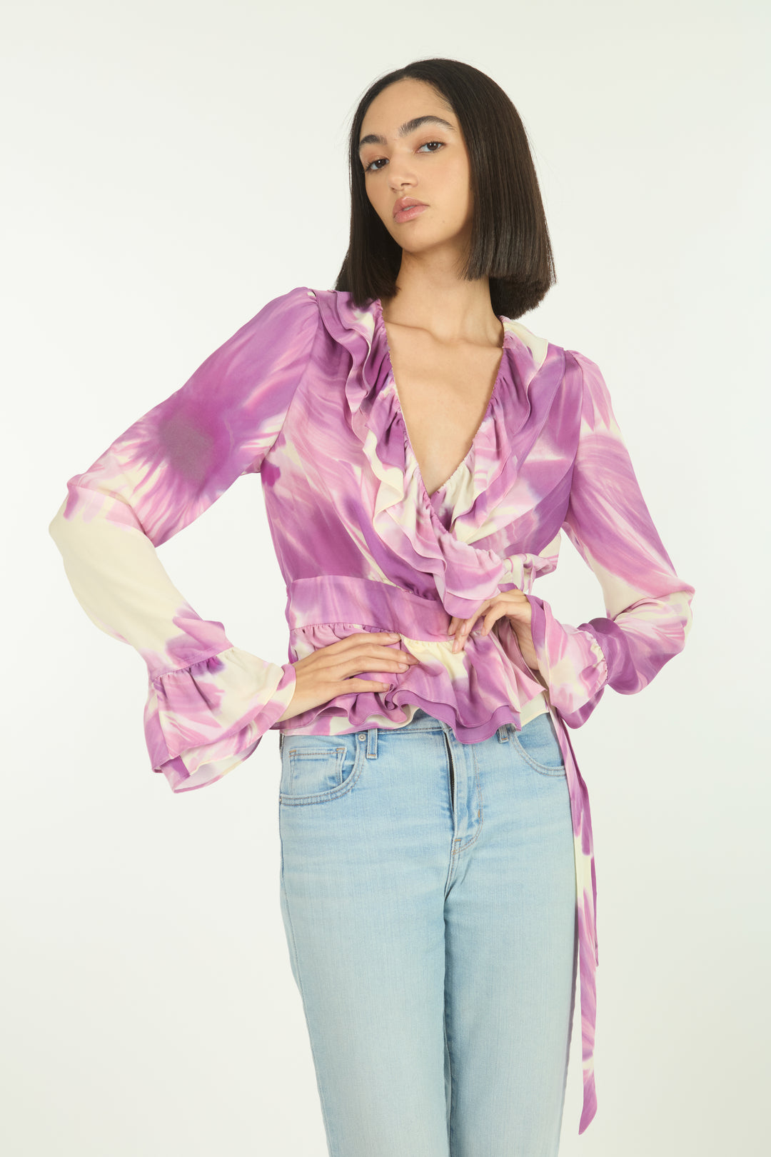 Bessie Blouse - Silk Double Georgette