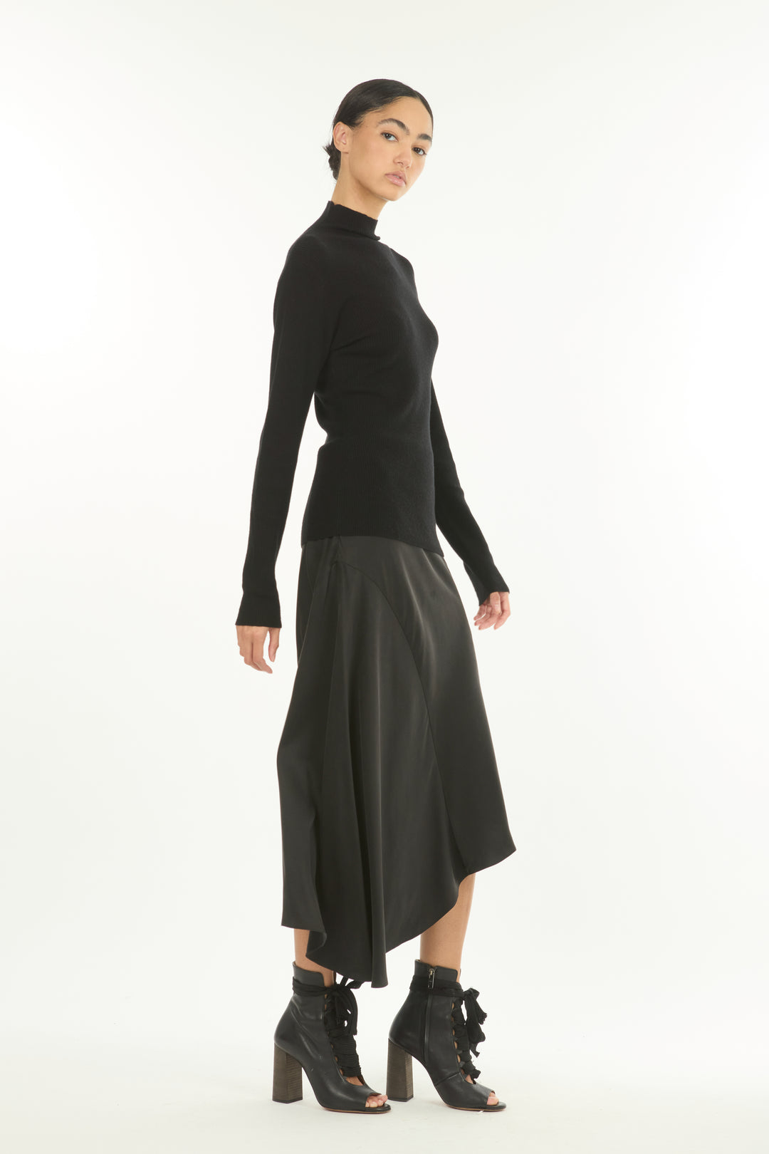 Shay Skirt - 100% Organic Sand-Washed Silk