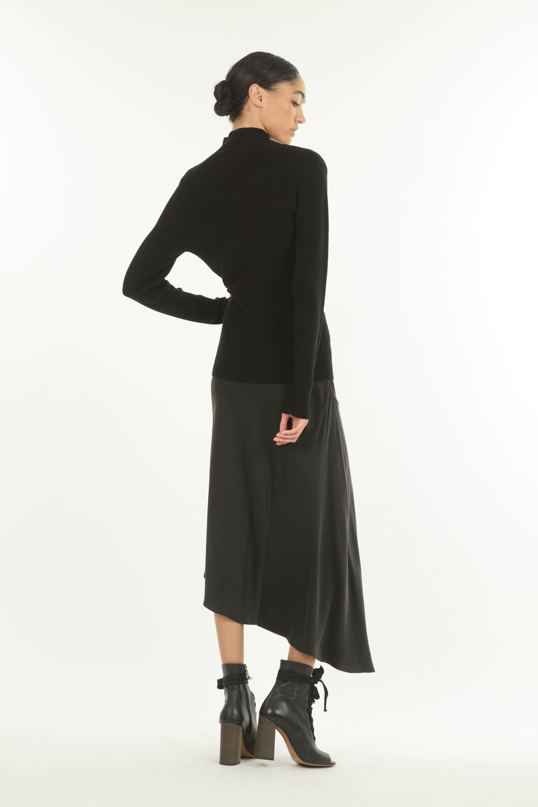 Shay Skirt - 100% Organic Sand-Washed Silk