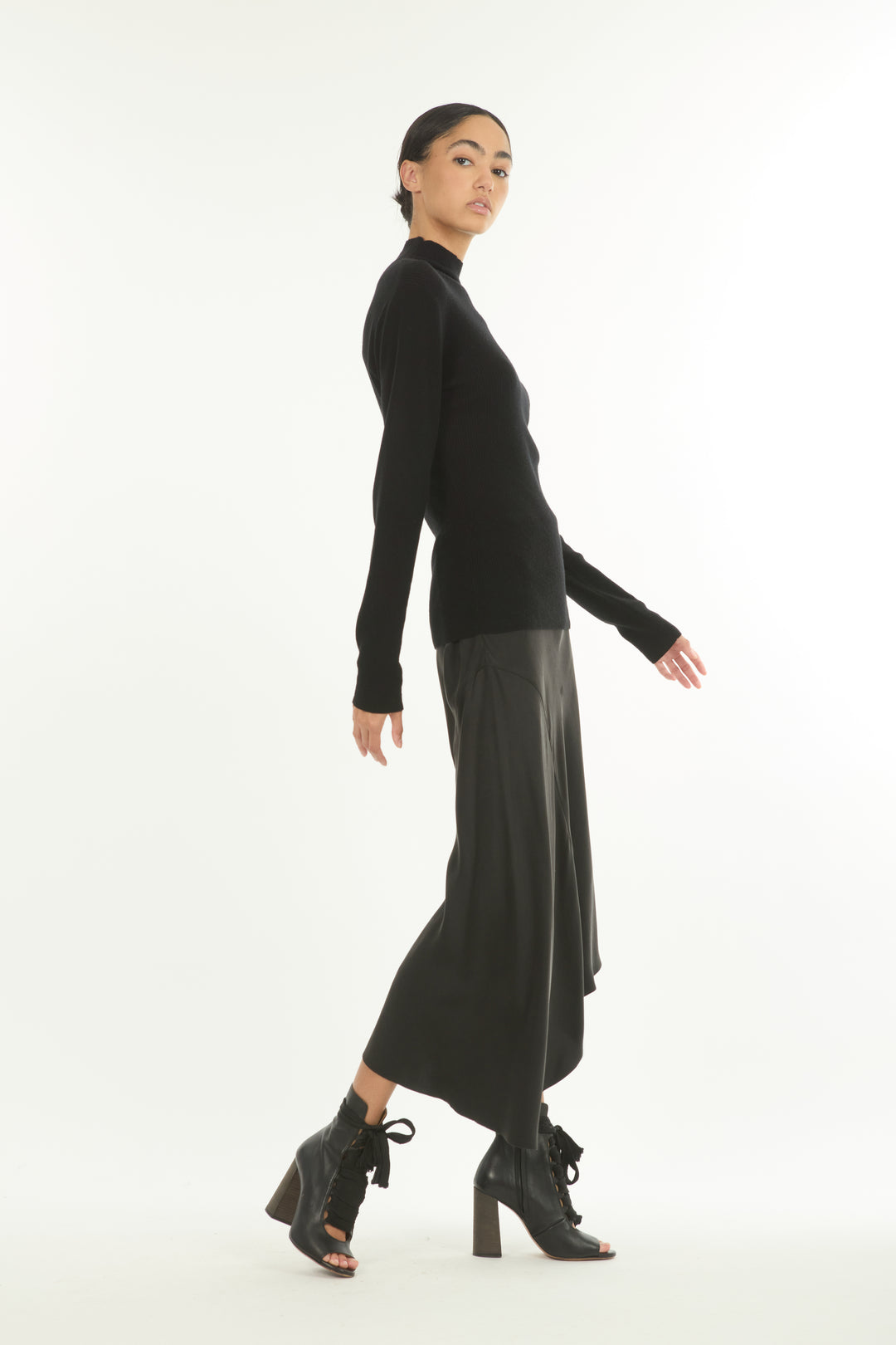 Shay Skirt - 100% Organic Sand-Washed Silk