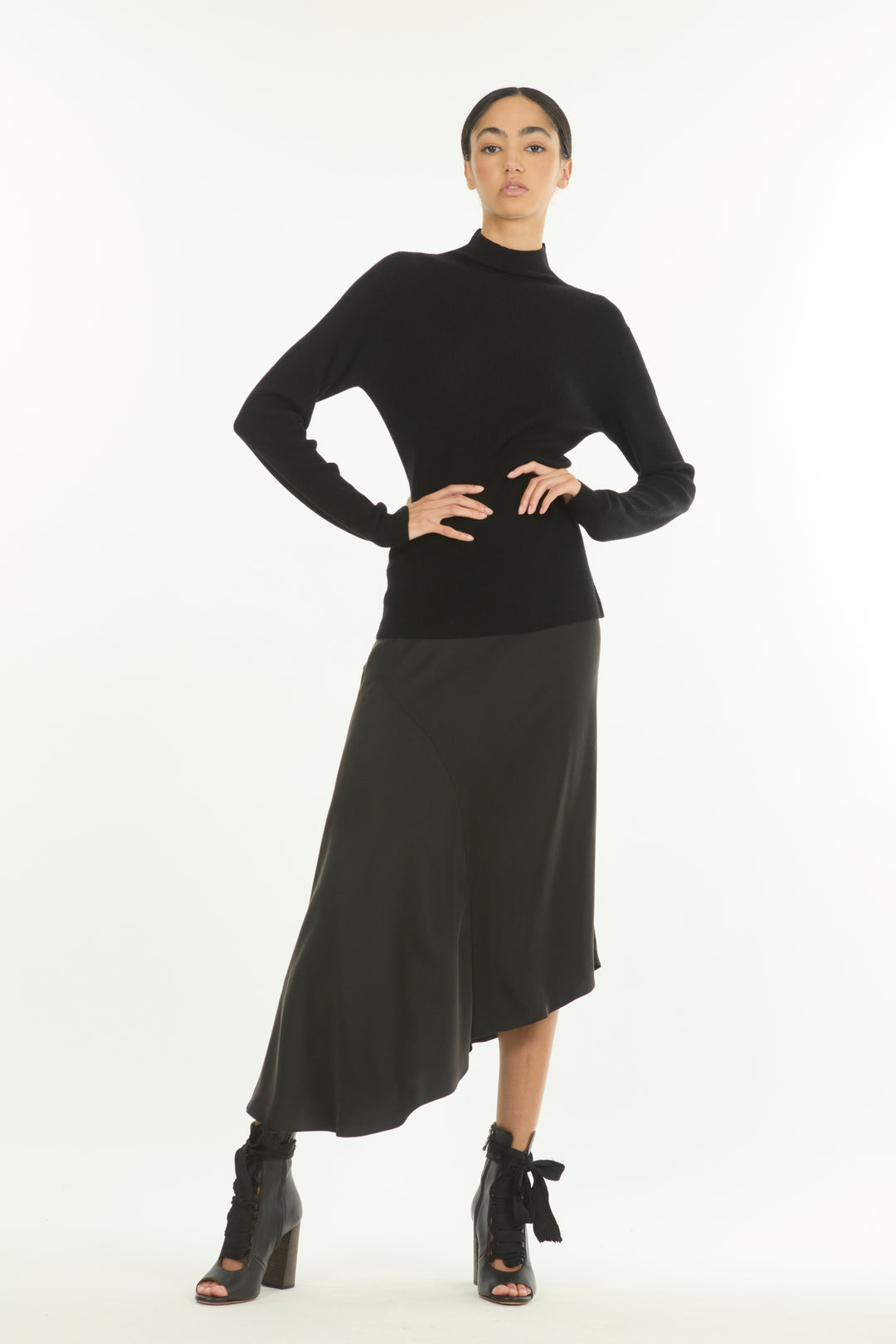 Shay Skirt - 100% Organic Sand-Washed Silk