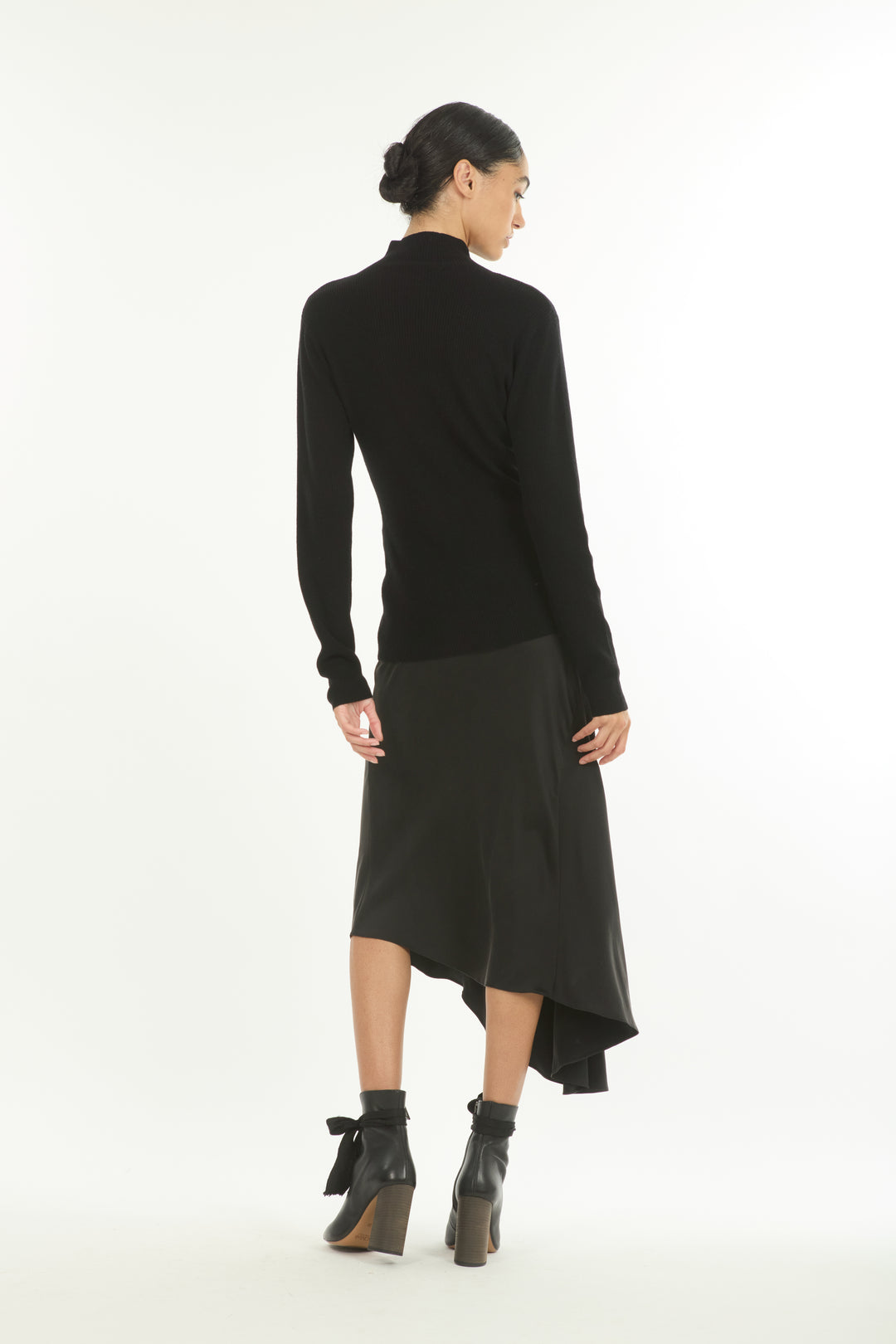 Shay Skirt - 100% Organic Sand-Washed Silk