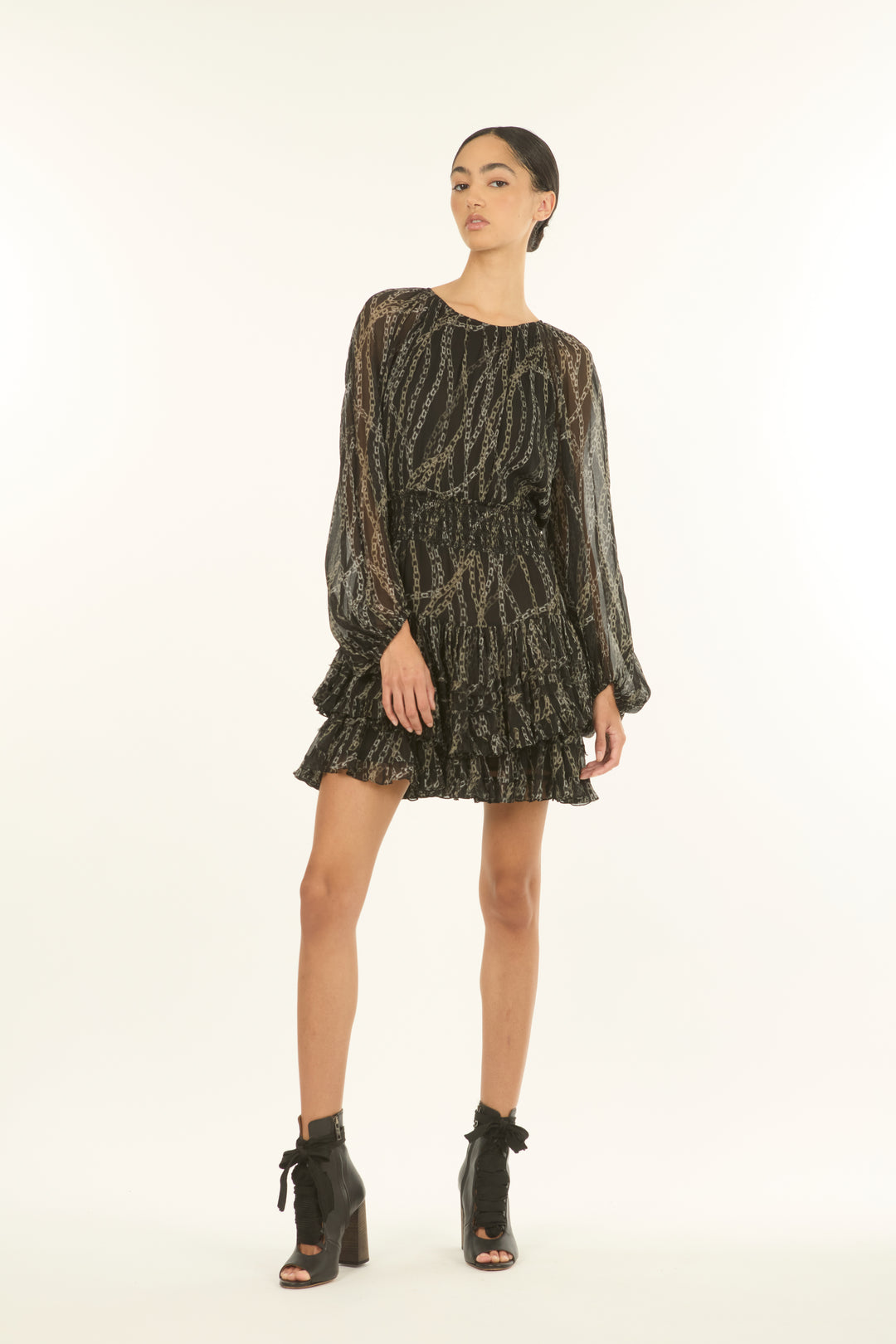 Chelsea Dress - 100% Organic Silk Chiffon