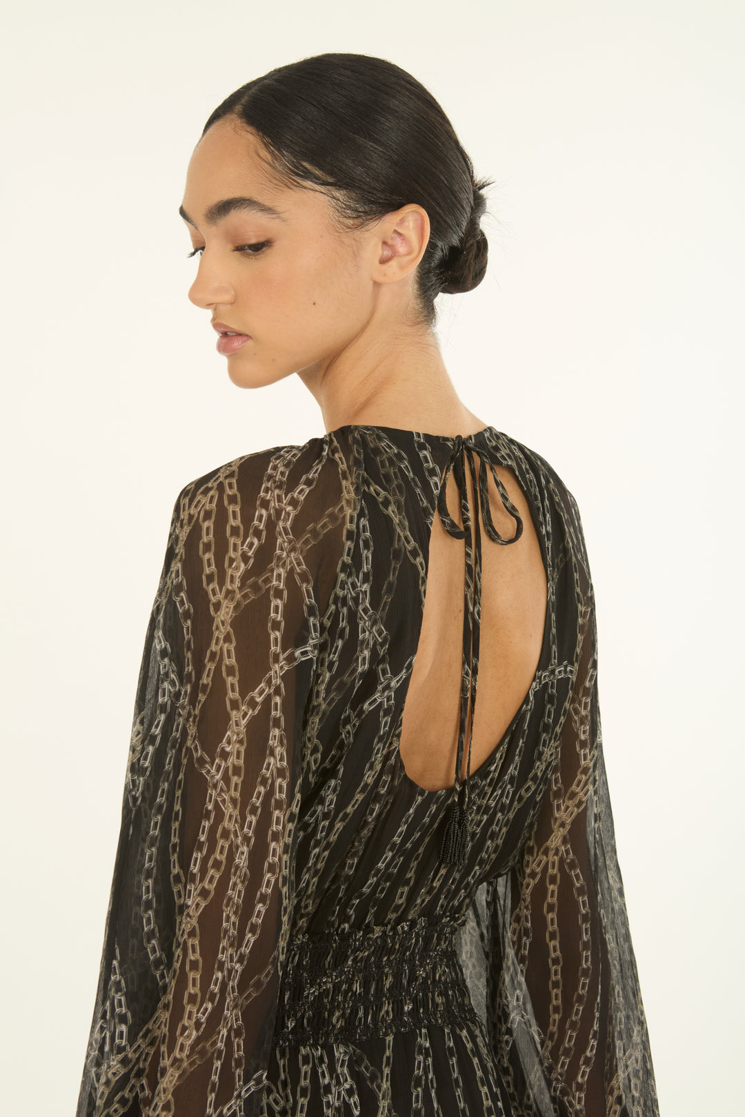 Chelsea Dress - 100% Organic Silk Chiffon