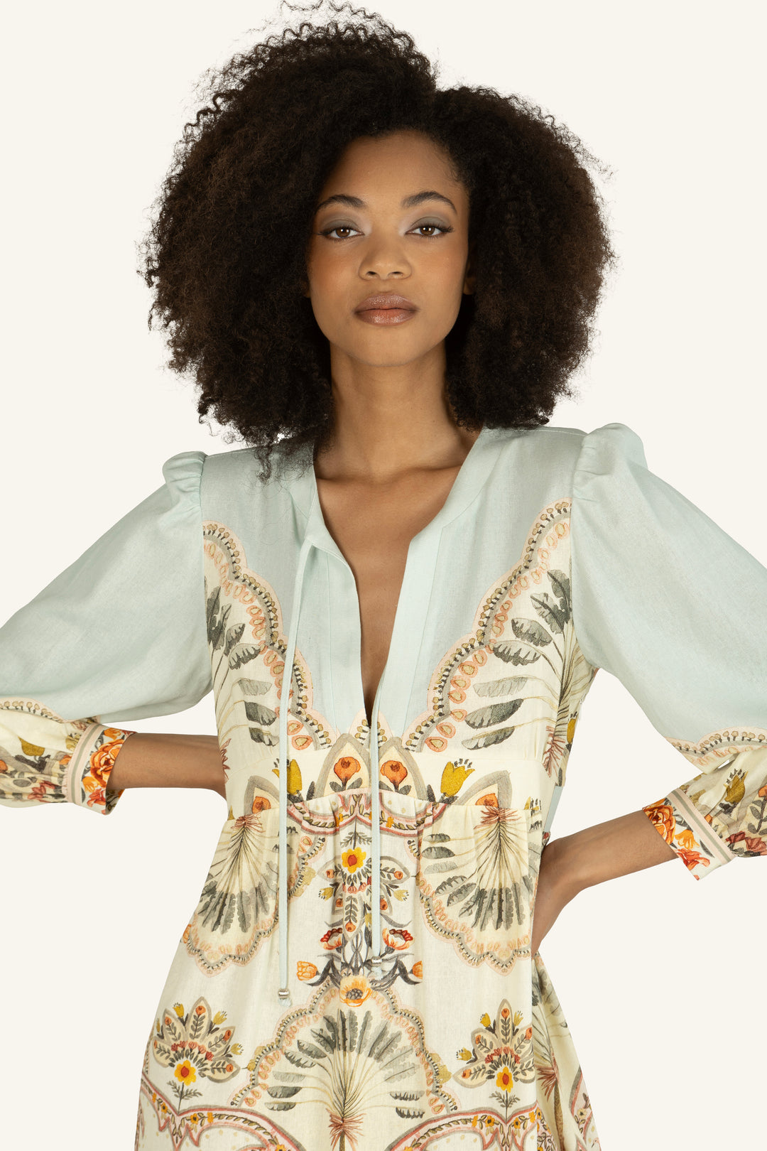 Sia Dress - Linen Blend