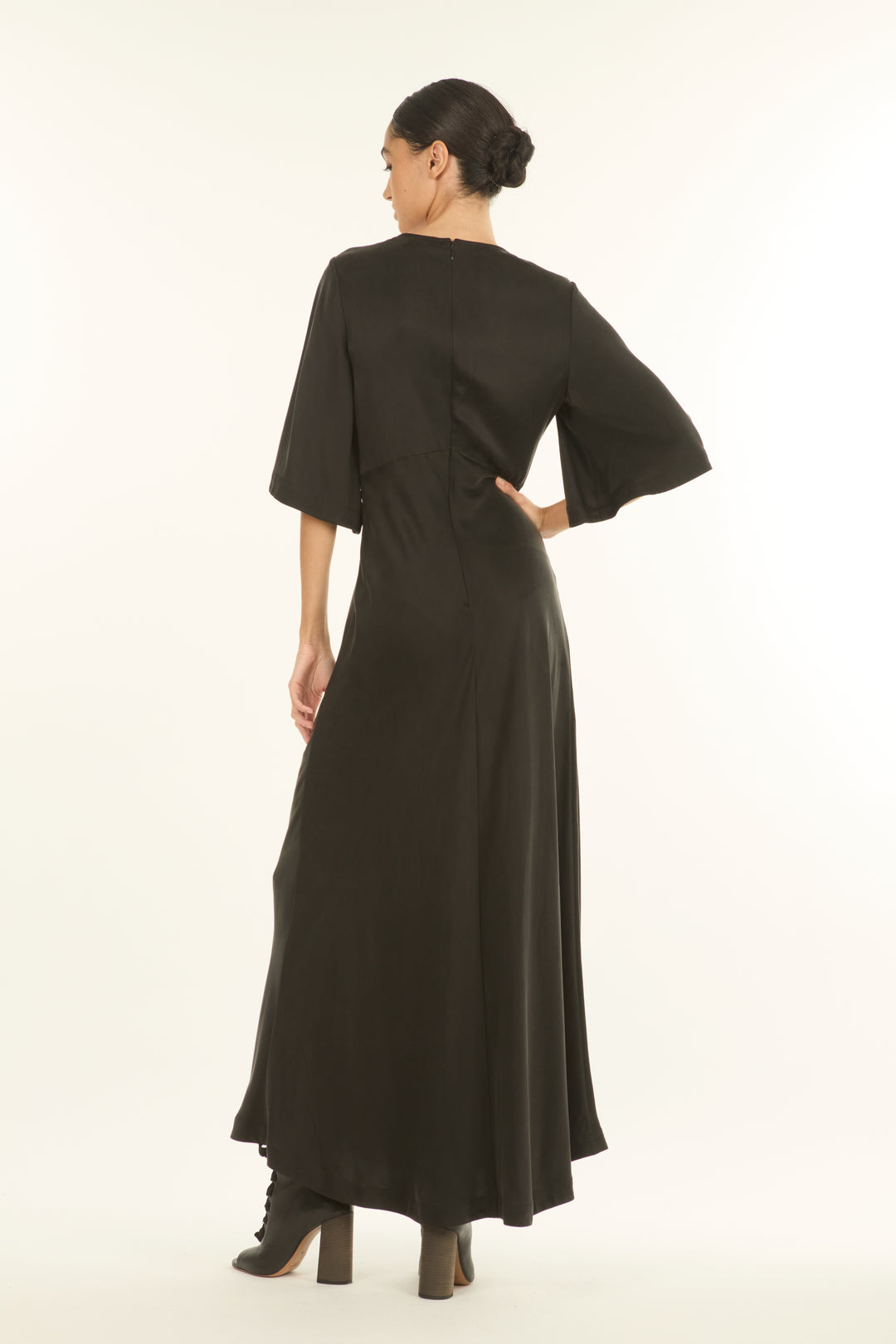 Tatianna Dress - 100% Organic Sand-Washed Silk