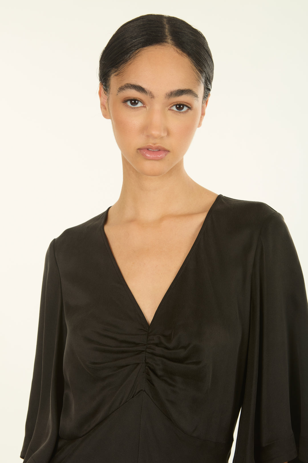 Tatianna Dress - 100% Organic Sand-Washed Silk