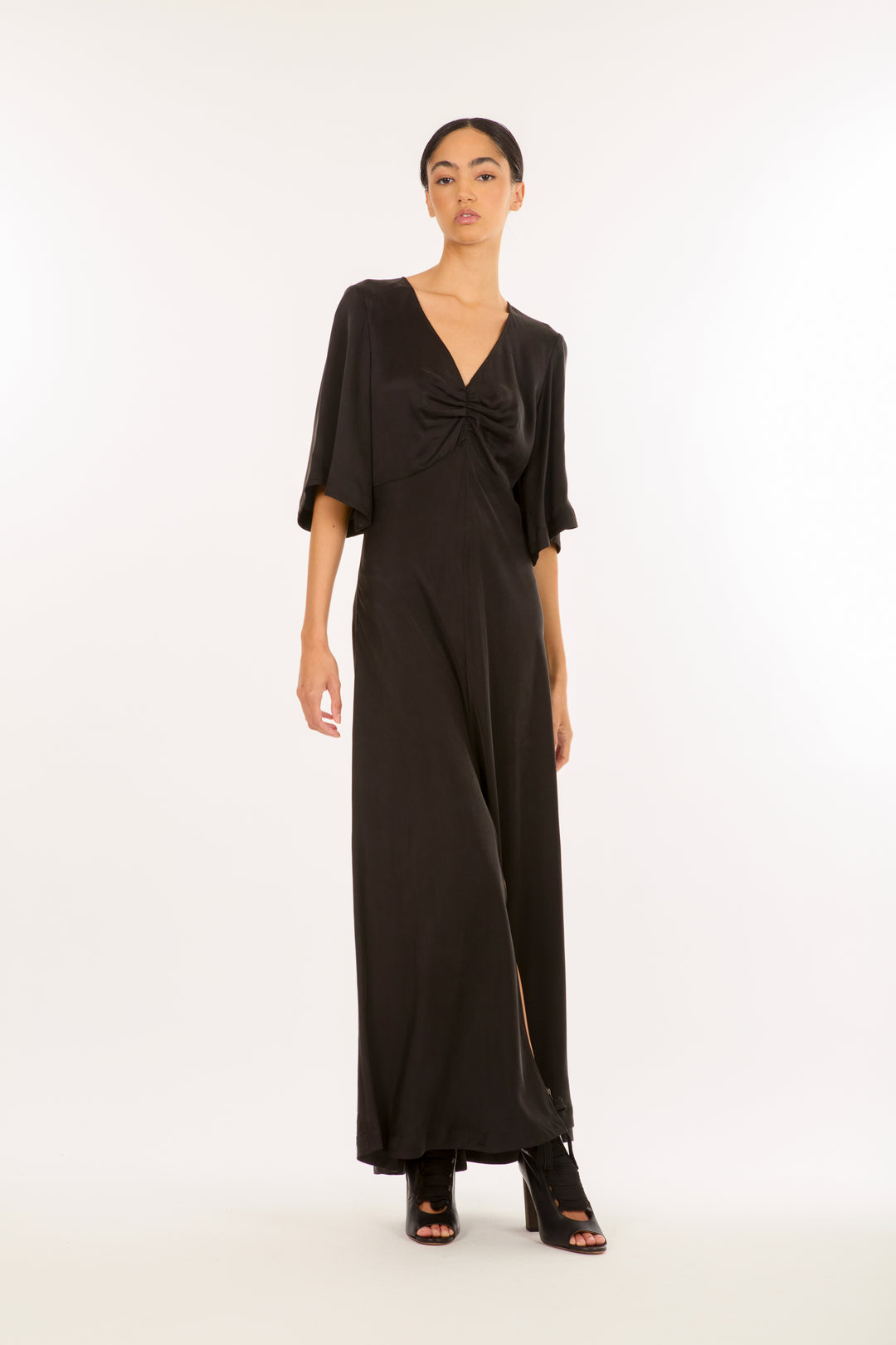 Tatianna Dress - 100% Organic Sand-Washed Silk