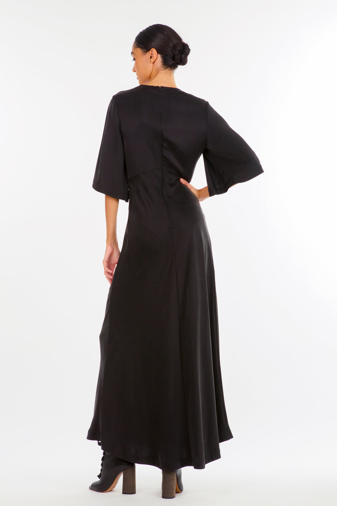 Tatianna Dress - 100% Organic Sand-Washed Silk