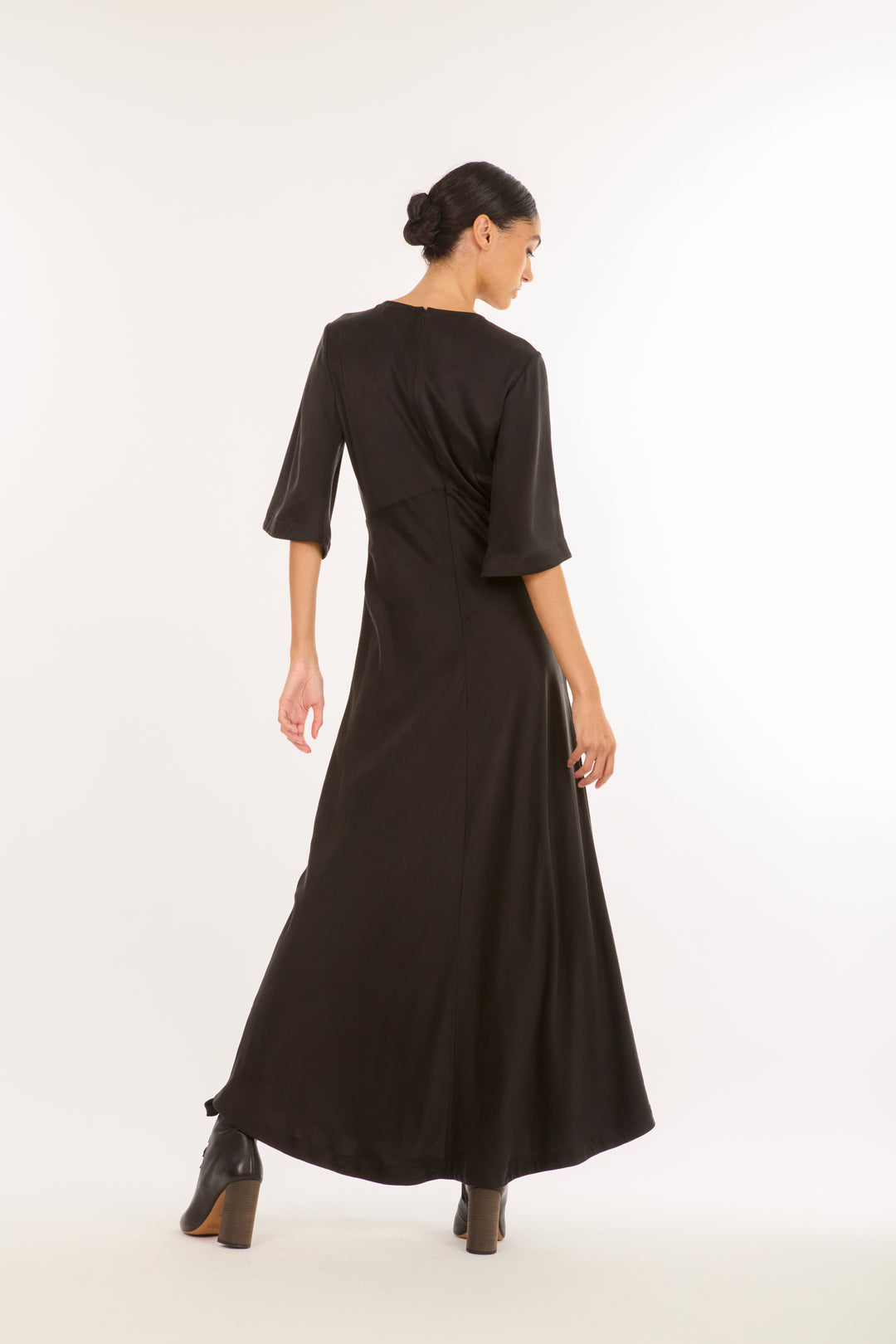 Tatianna Dress - 100% Organic Sand-Washed Silk