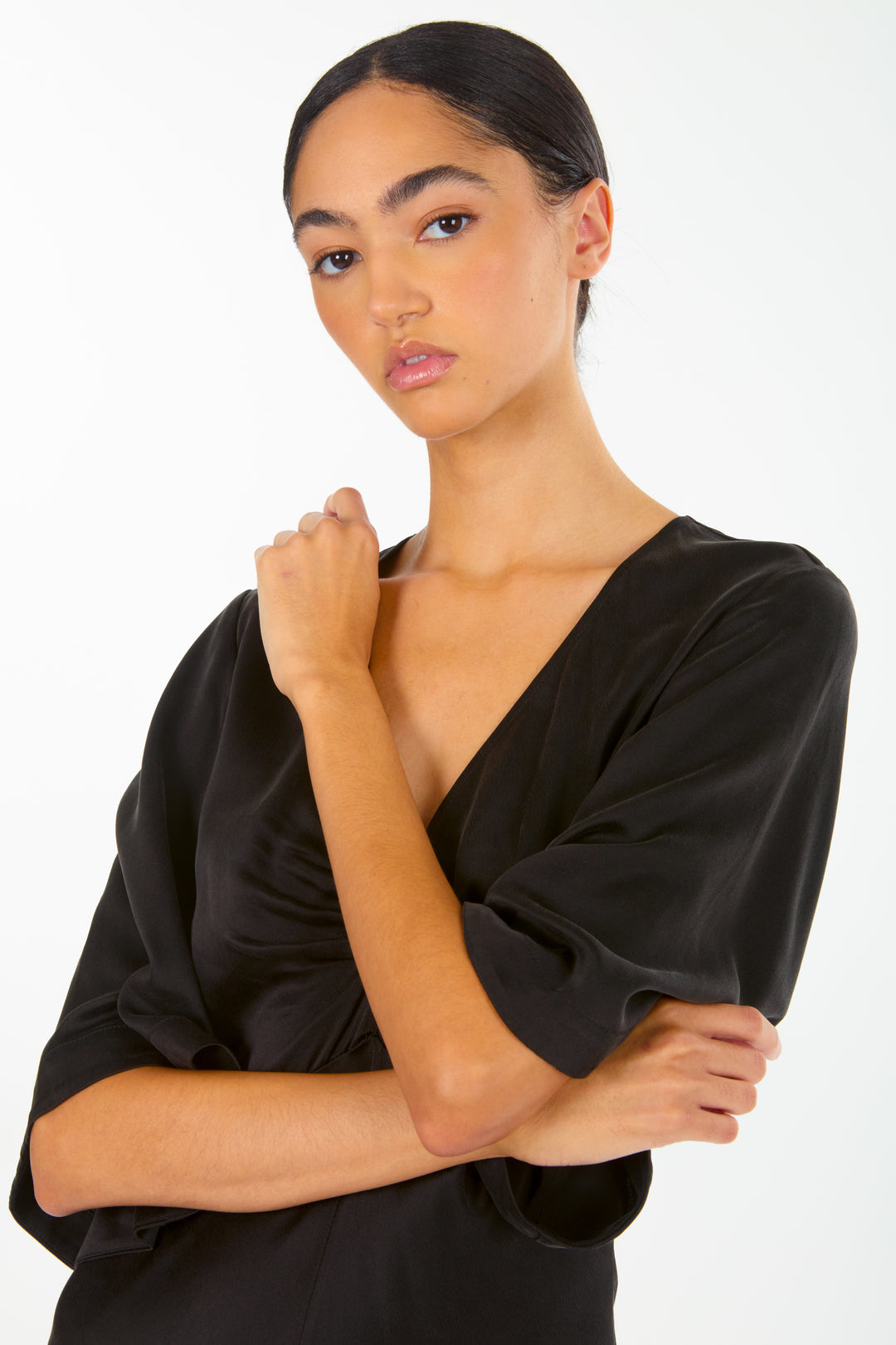 Tatianna Dress - 100% Organic Sand-Washed Silk